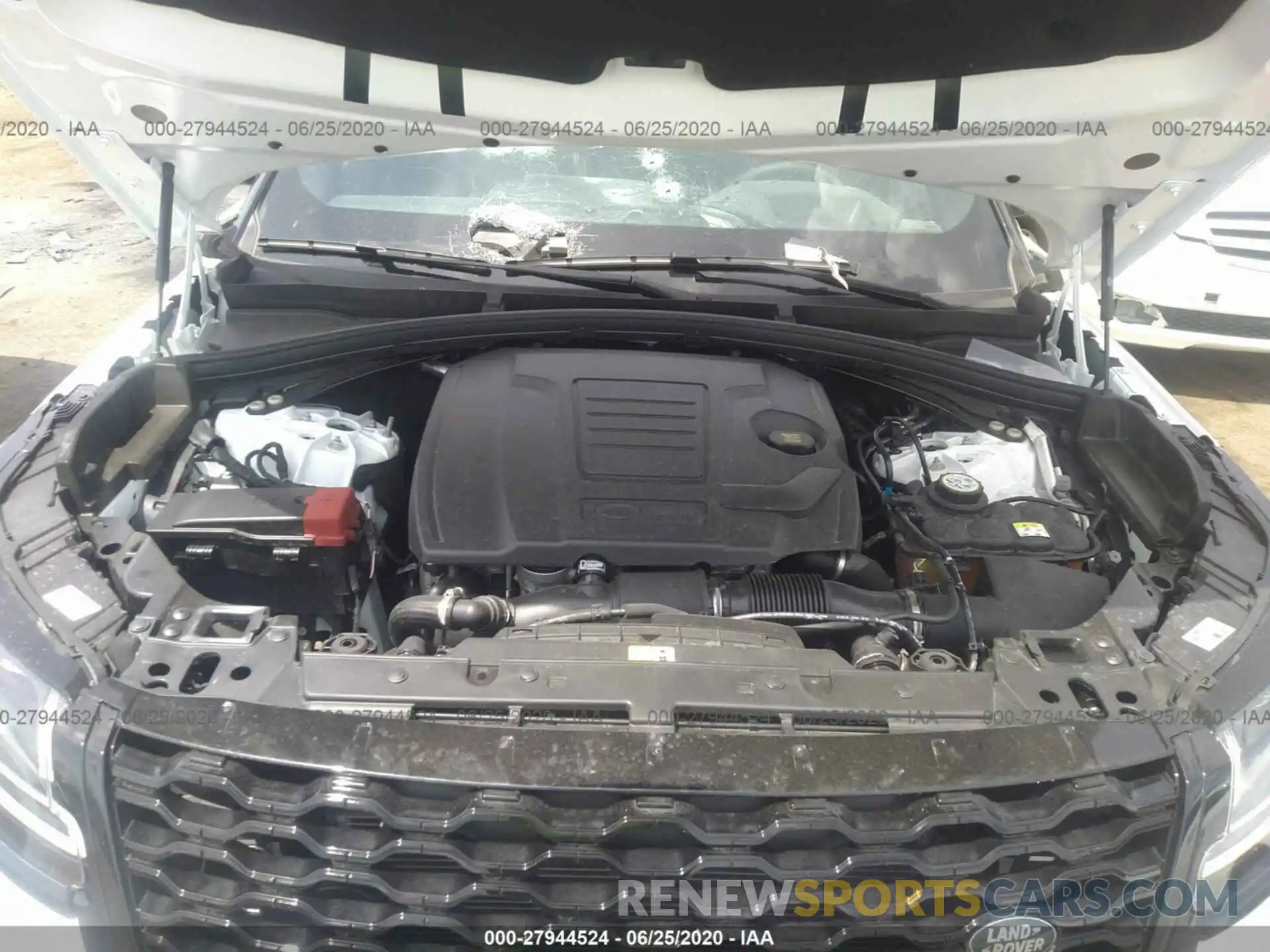 10 Photograph of a damaged car SALYK2EX0LA273882 LAND ROVER RANGE ROVER VELAR 2020