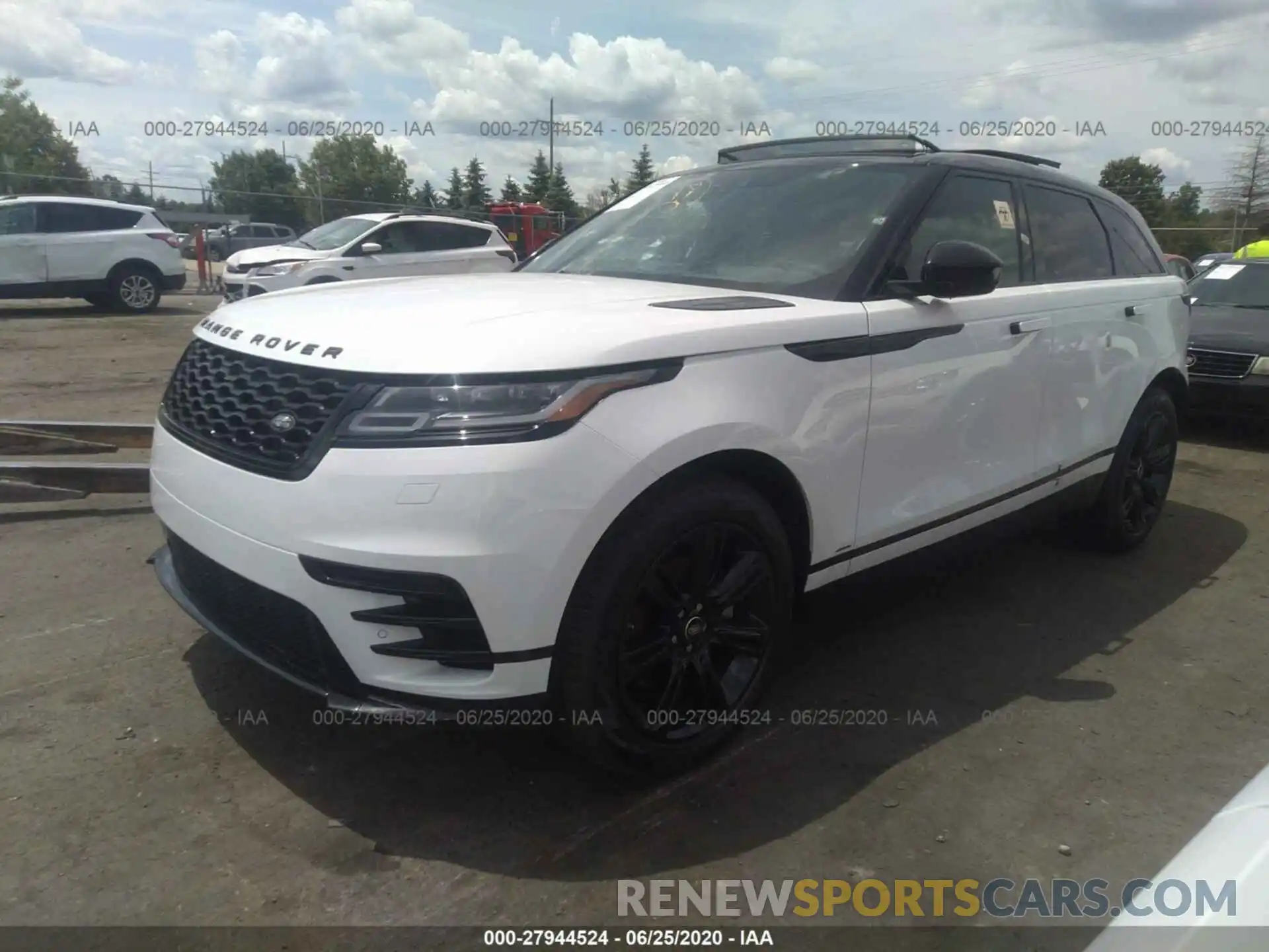 2 Фотография поврежденного автомобиля SALYK2EX0LA273882 LAND ROVER RANGE ROVER VELAR 2020