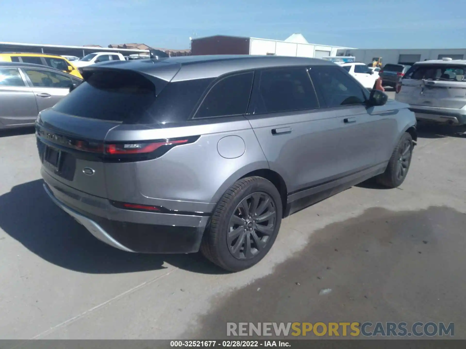 4 Photograph of a damaged car SALYK2EX1LA273177 LAND ROVER RANGE ROVER VELAR 2020