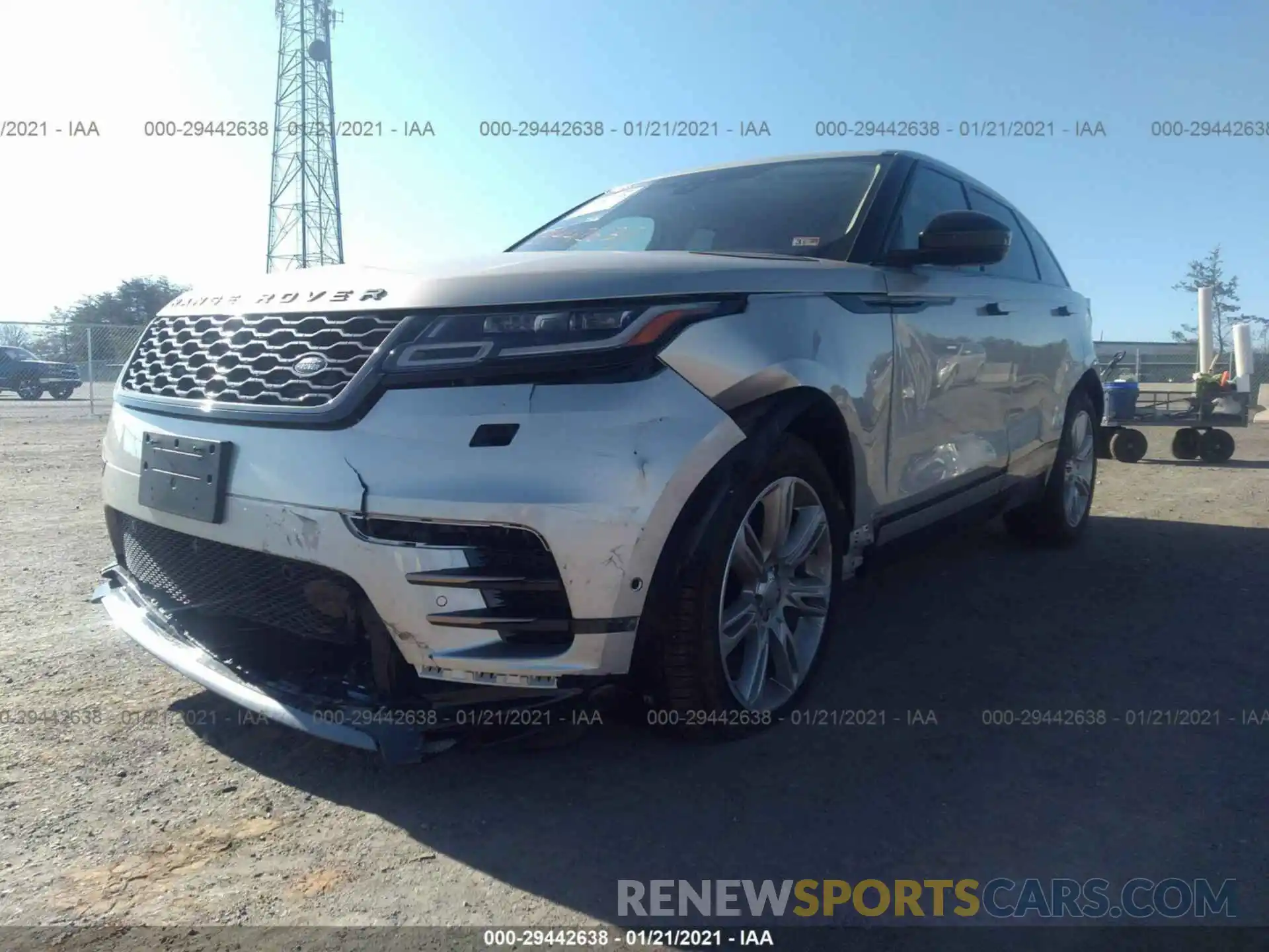 6 Photograph of a damaged car SALYK2EX1LA277925 LAND ROVER RANGE ROVER VELAR 2020