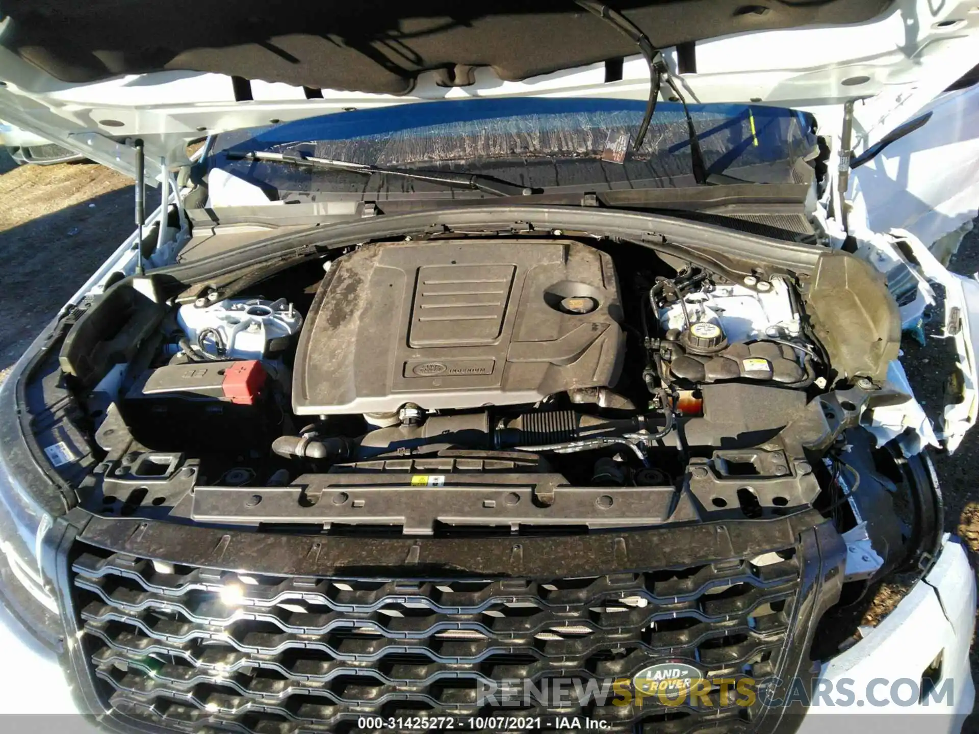 10 Photograph of a damaged car SALYK2EX1LA291632 LAND ROVER RANGE ROVER VELAR 2020