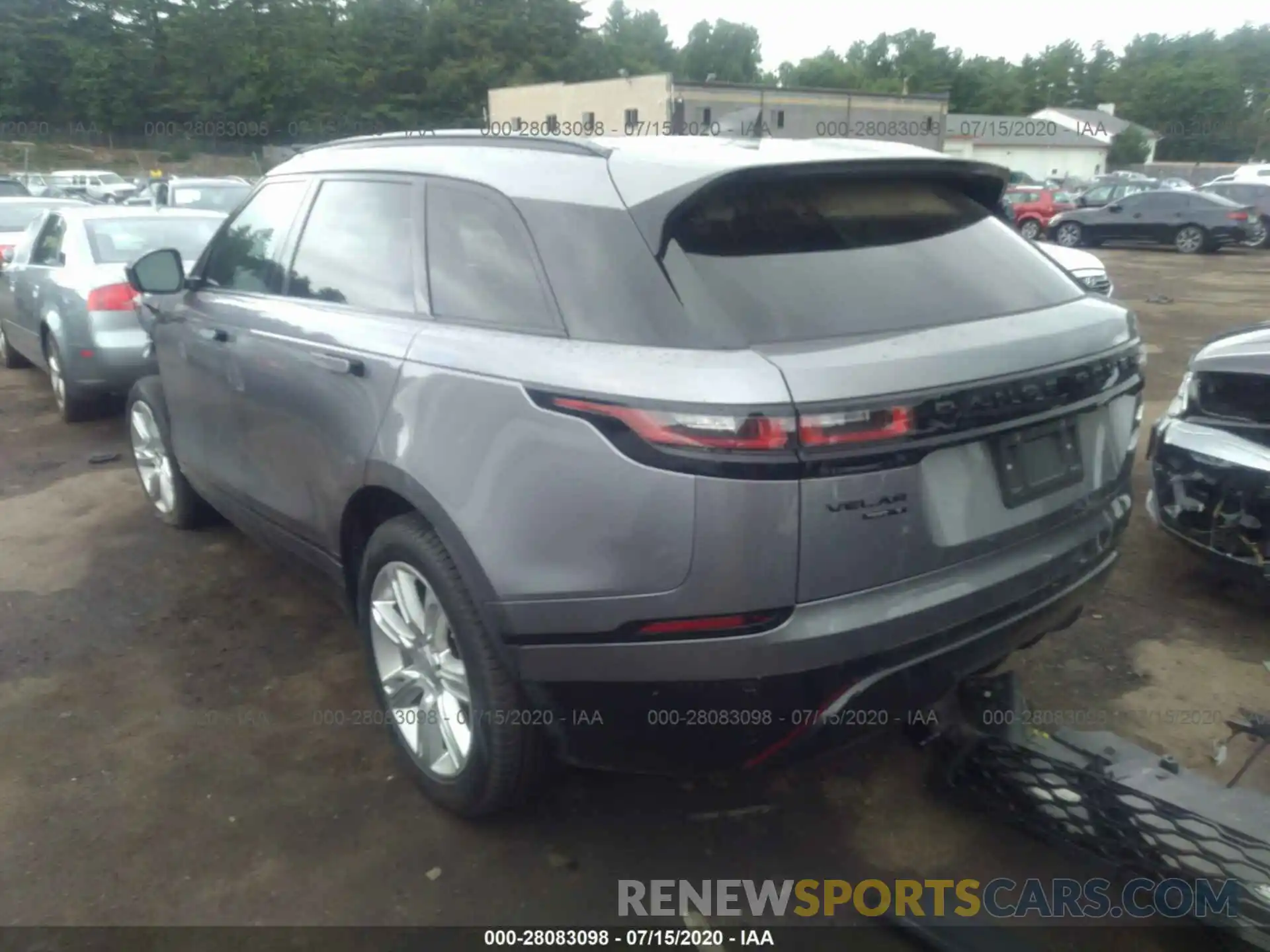 3 Photograph of a damaged car SALYK2EX2LA243976 LAND ROVER RANGE ROVER VELAR 2020