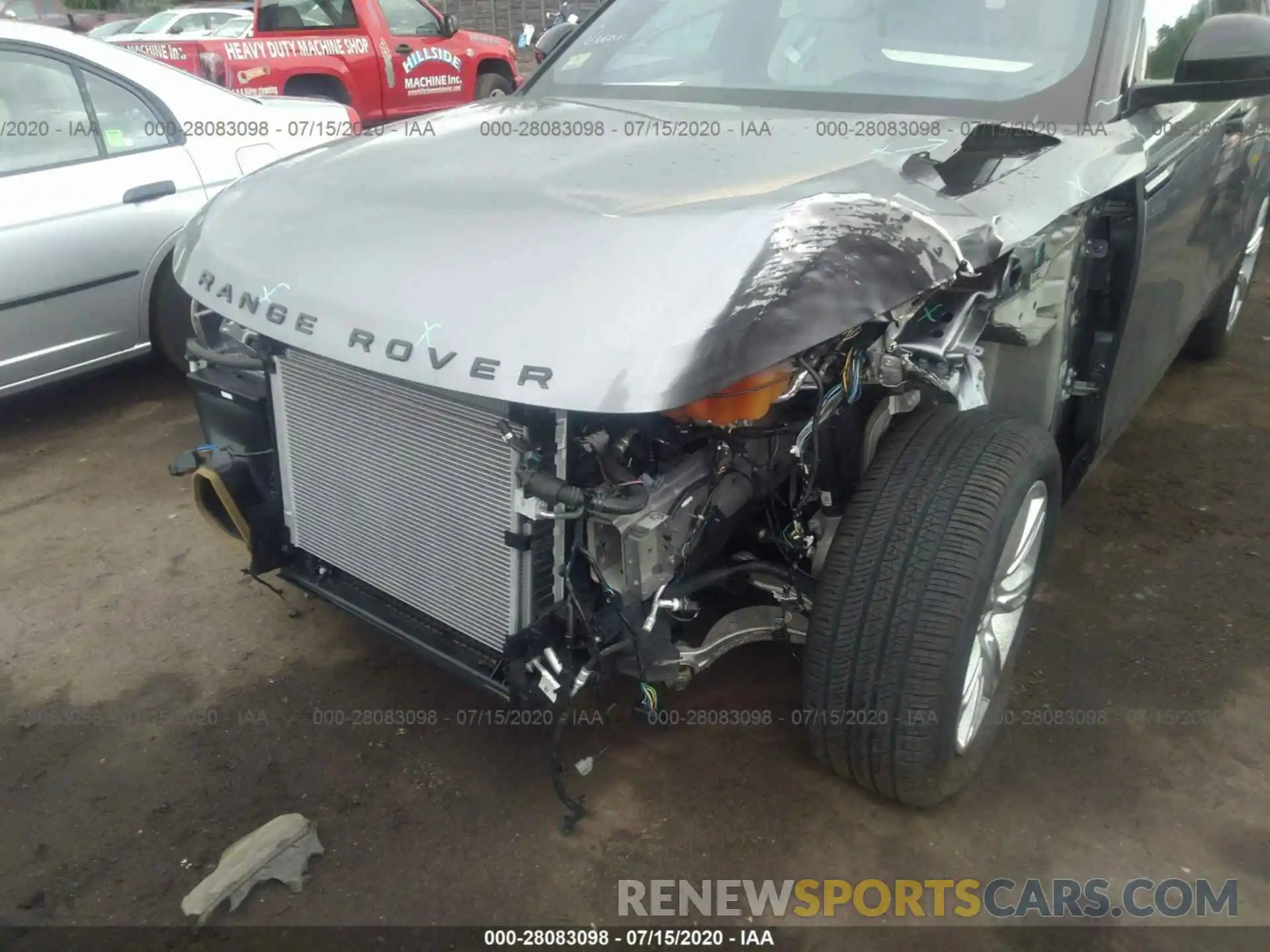 6 Photograph of a damaged car SALYK2EX2LA243976 LAND ROVER RANGE ROVER VELAR 2020