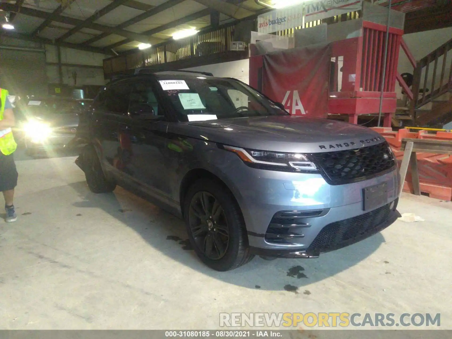 1 Фотография поврежденного автомобиля SALYK2EX2LA271678 LAND ROVER RANGE ROVER VELAR 2020