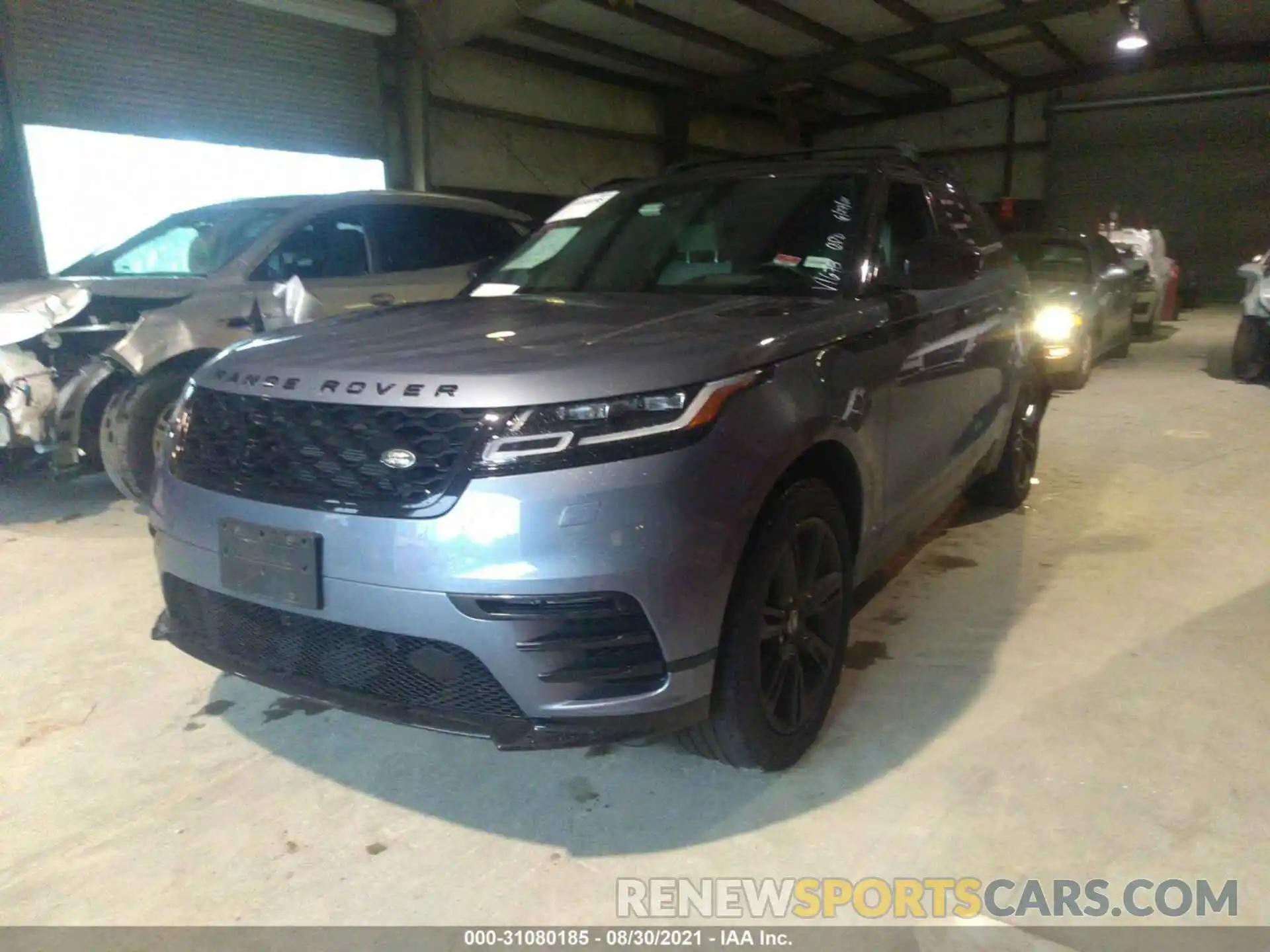 2 Фотография поврежденного автомобиля SALYK2EX2LA271678 LAND ROVER RANGE ROVER VELAR 2020