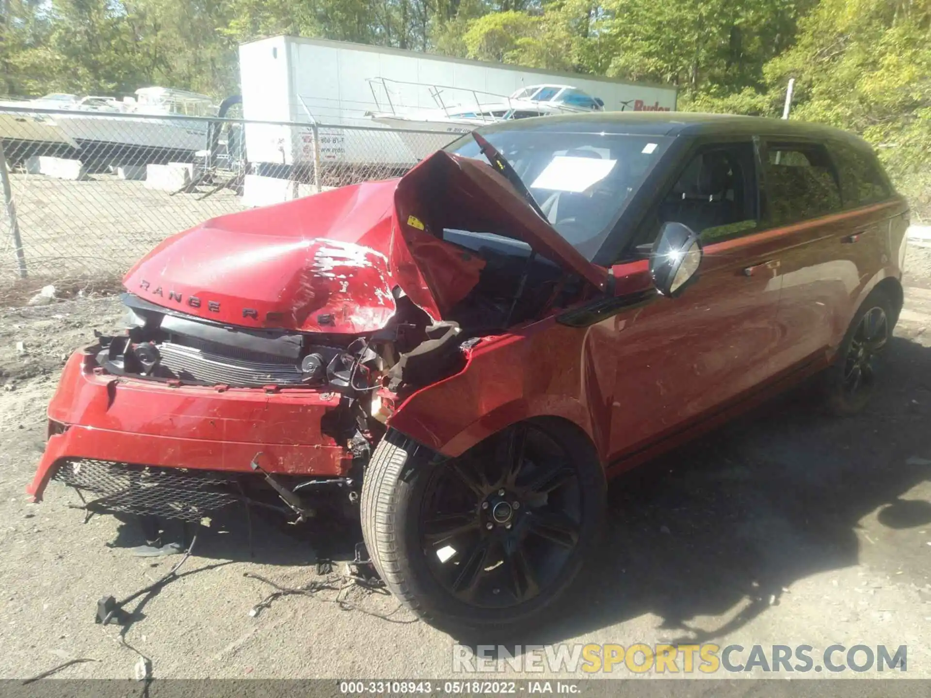 2 Photograph of a damaged car SALYK2EX2LA272958 LAND ROVER RANGE ROVER VELAR 2020