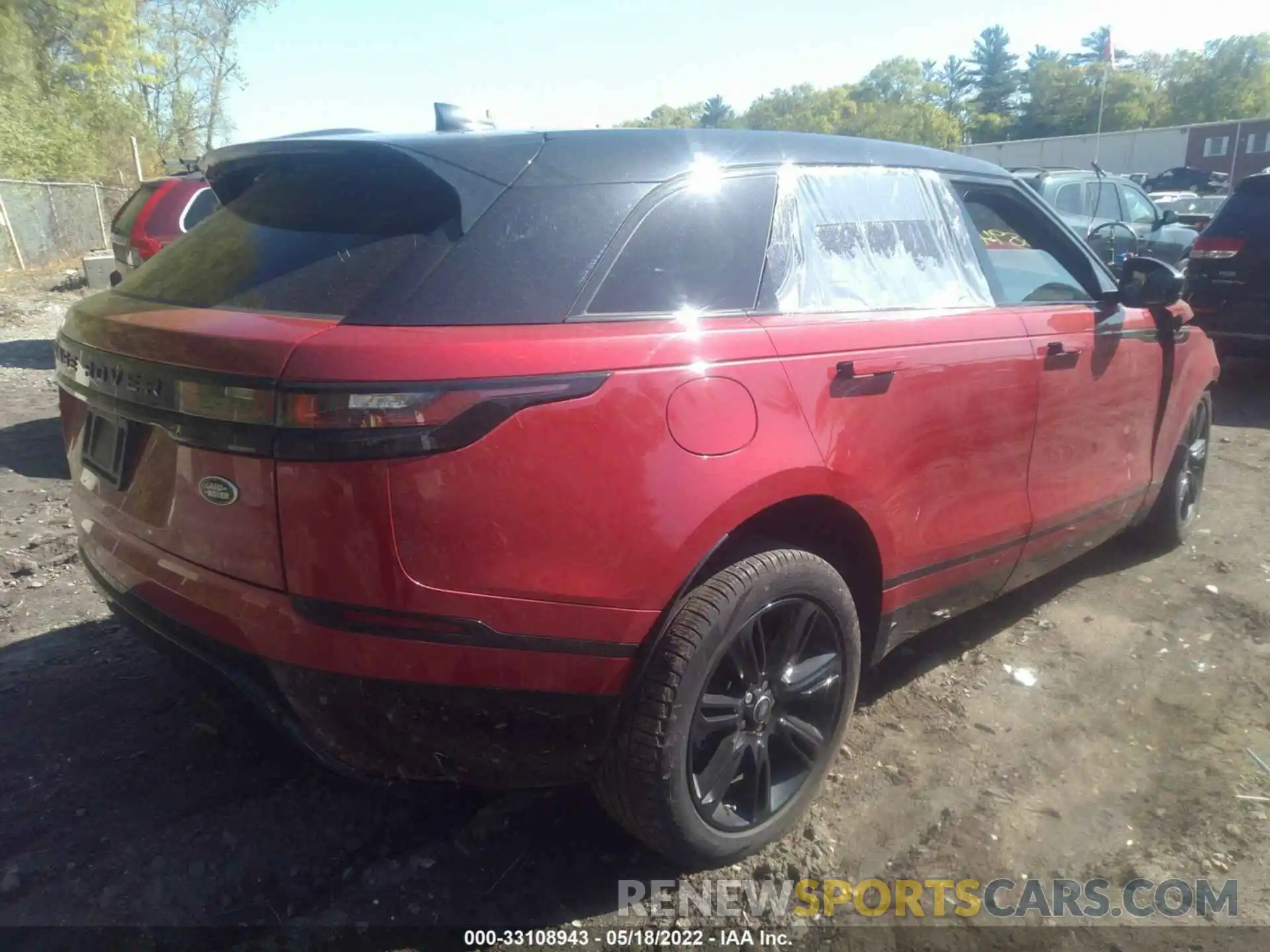 4 Photograph of a damaged car SALYK2EX2LA272958 LAND ROVER RANGE ROVER VELAR 2020