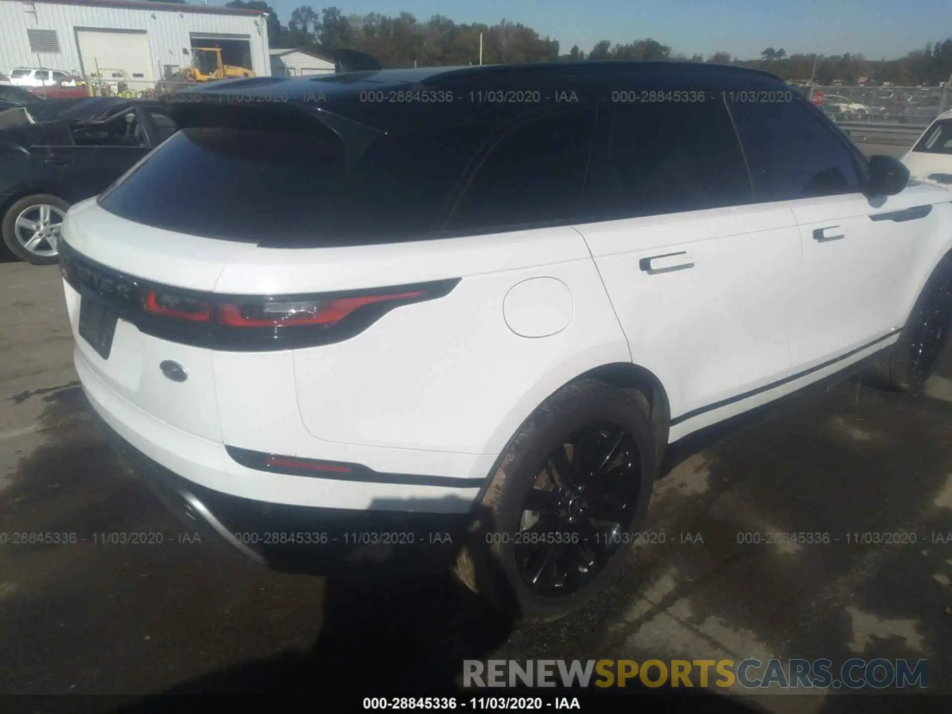 4 Photograph of a damaged car SALYK2EX3LA239869 LAND ROVER RANGE ROVER VELAR 2020