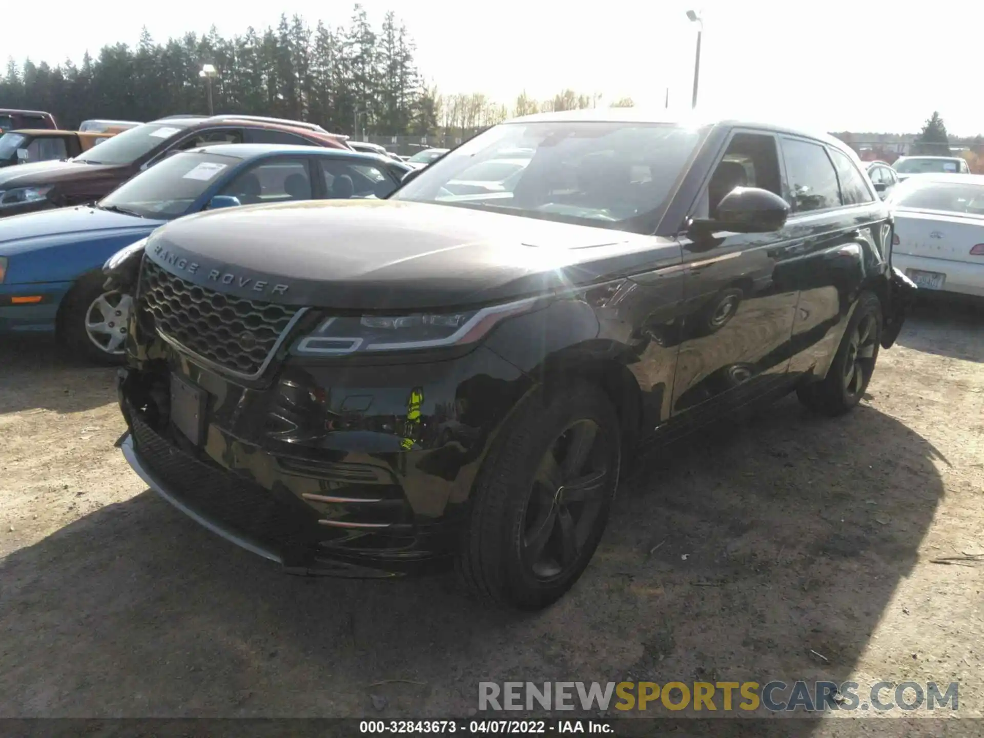 2 Photograph of a damaged car SALYK2EX3LA253724 LAND ROVER RANGE ROVER VELAR 2020