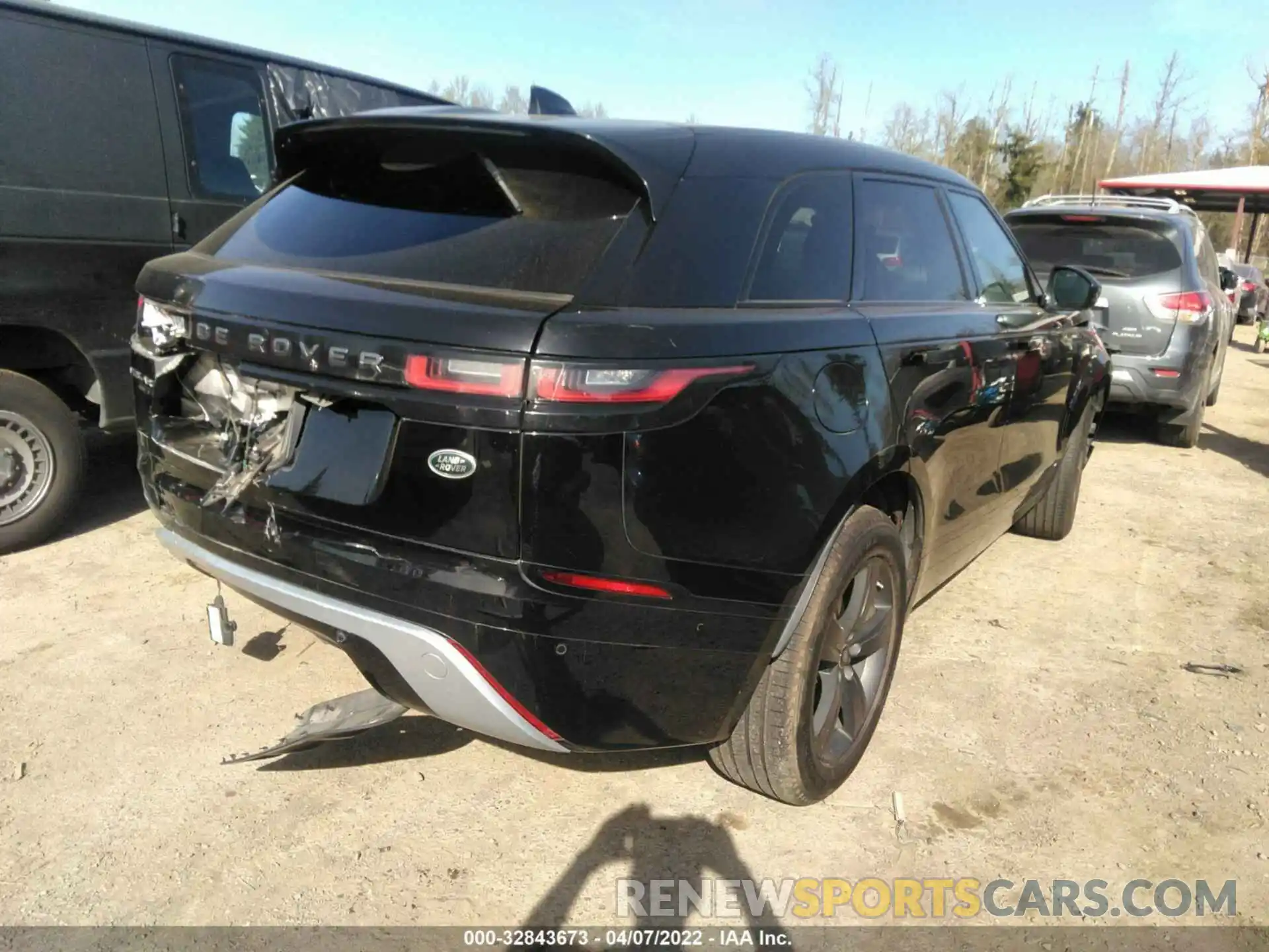 4 Photograph of a damaged car SALYK2EX3LA253724 LAND ROVER RANGE ROVER VELAR 2020