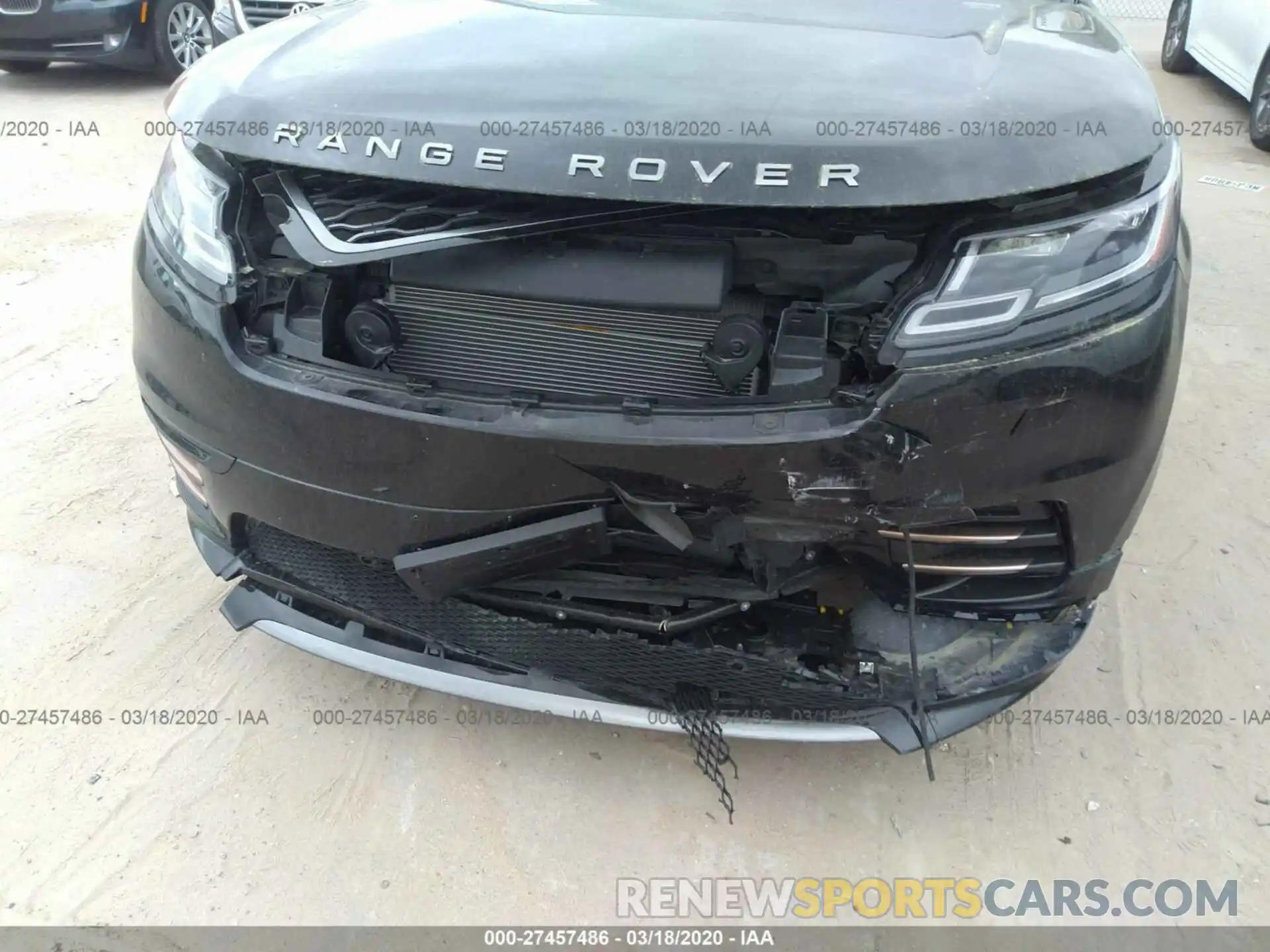 6 Photograph of a damaged car SALYK2EX4LA253361 LAND ROVER RANGE ROVER VELAR 2020