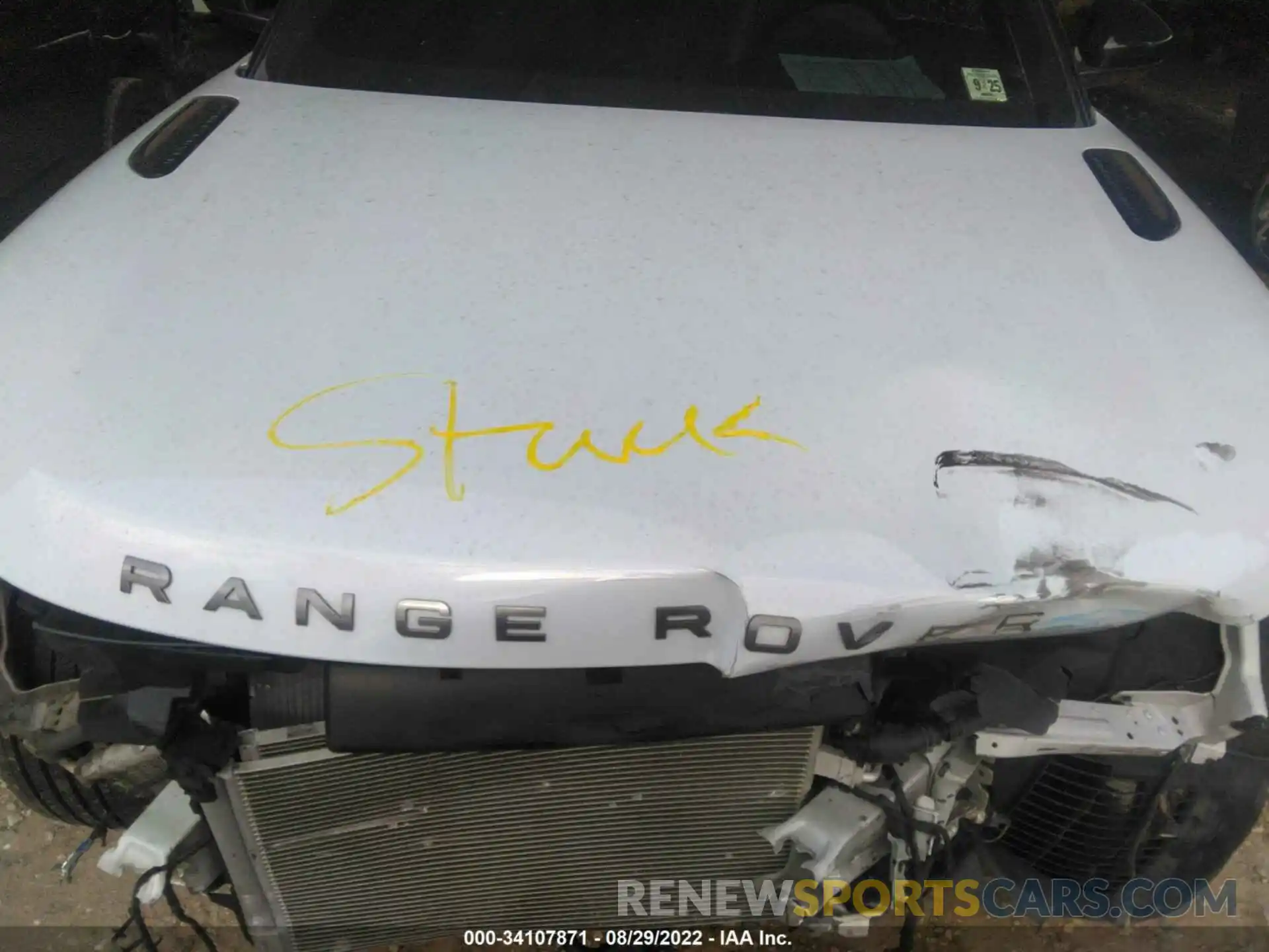 10 Photograph of a damaged car SALYK2EX4LA271780 LAND ROVER RANGE ROVER VELAR 2020