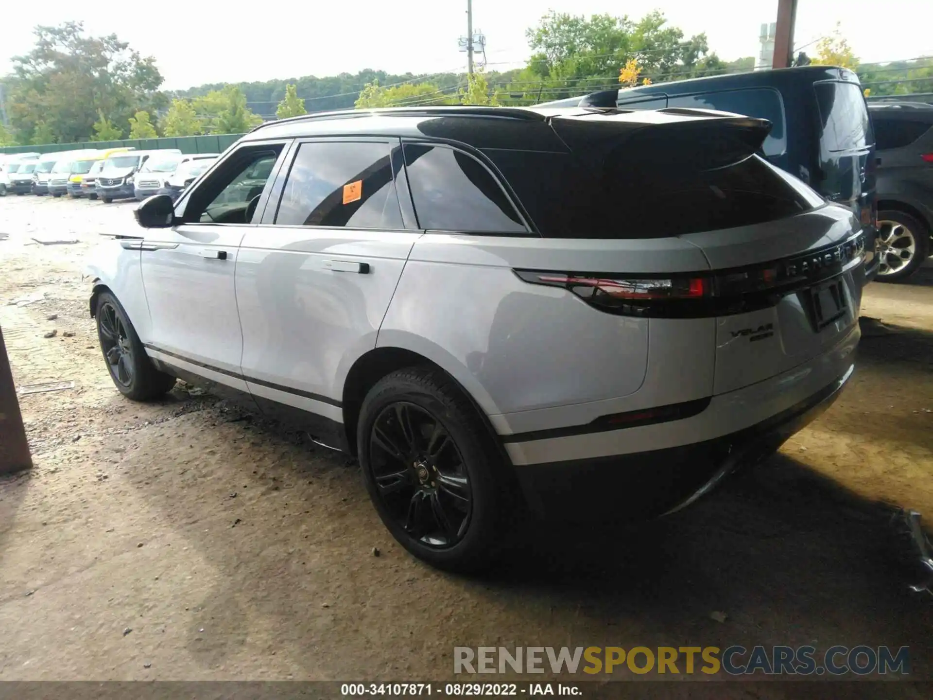 3 Photograph of a damaged car SALYK2EX4LA271780 LAND ROVER RANGE ROVER VELAR 2020