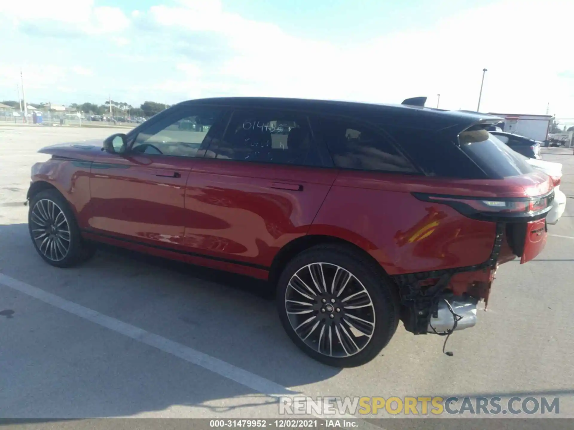 3 Photograph of a damaged car SALYK2EX5LA243518 LAND ROVER RANGE ROVER VELAR 2020