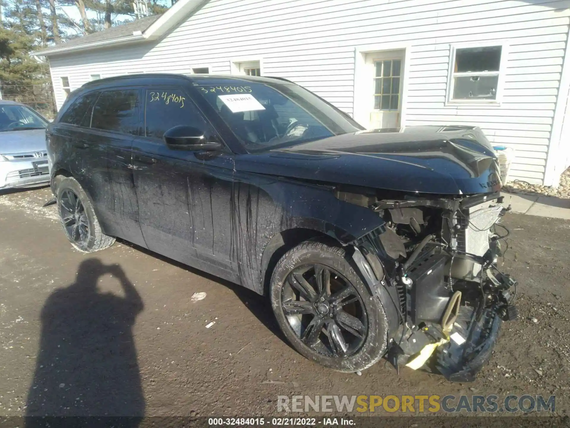 1 Photograph of a damaged car SALYK2EX5LA267804 LAND ROVER RANGE ROVER VELAR 2020