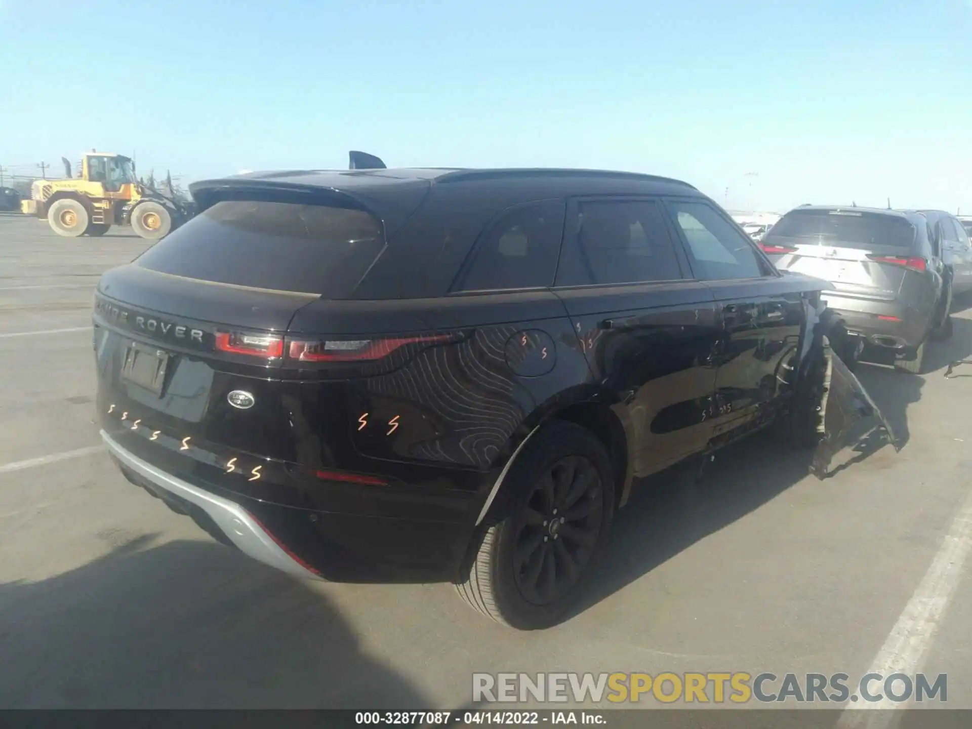 4 Фотография поврежденного автомобиля SALYK2EX5LA287163 LAND ROVER RANGE ROVER VELAR 2020