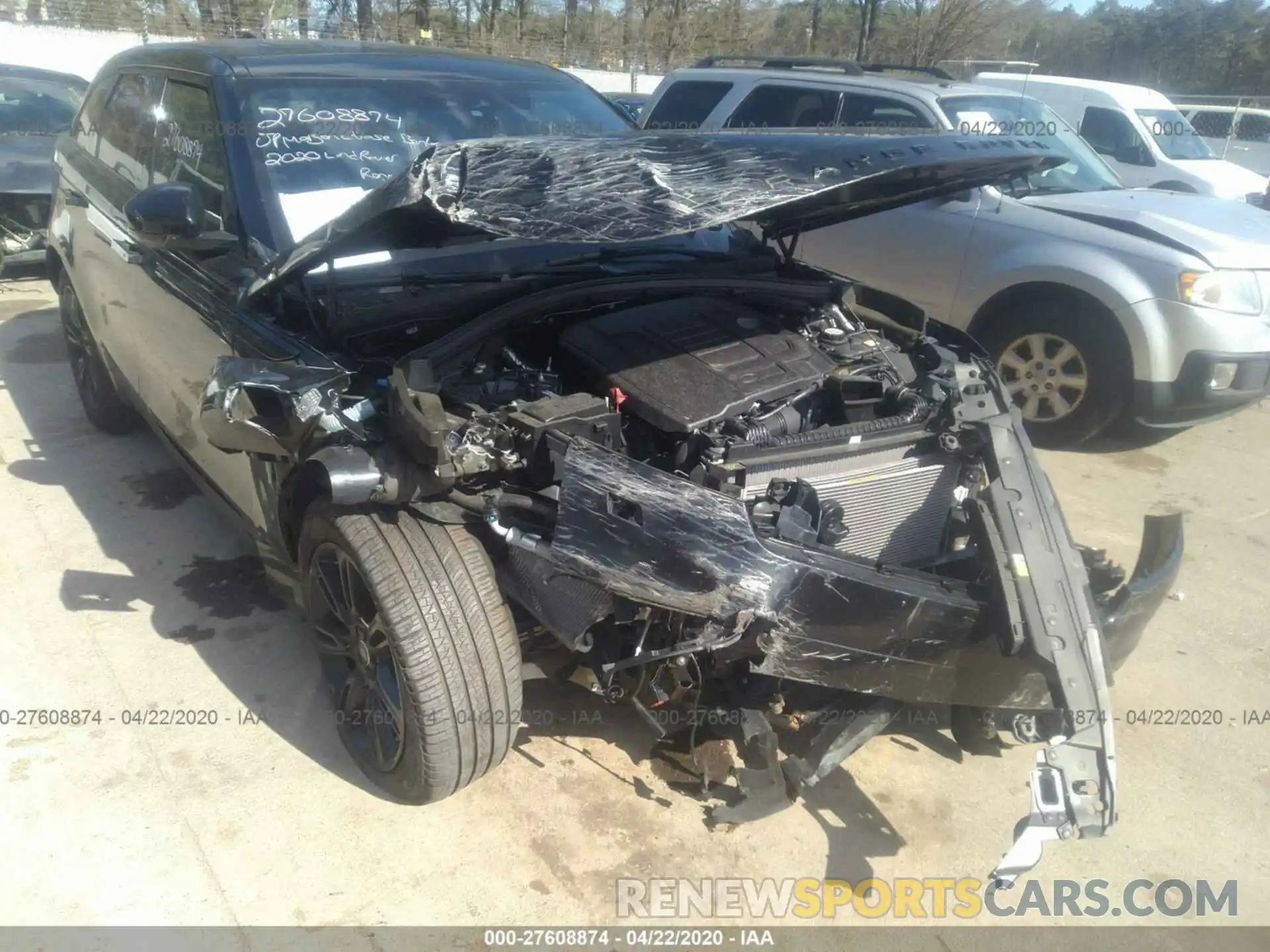 6 Photograph of a damaged car SALYK2EX6LA244001 LAND ROVER RANGE ROVER VELAR 2020