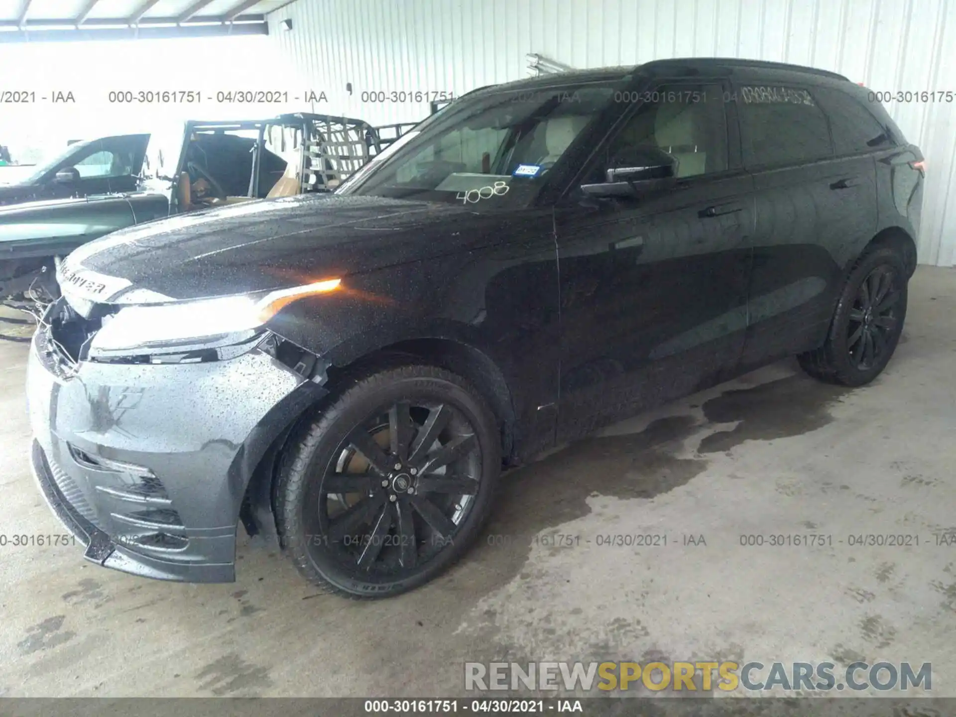 2 Photograph of a damaged car SALYK2EX6LA294008 LAND ROVER RANGE ROVER VELAR 2020