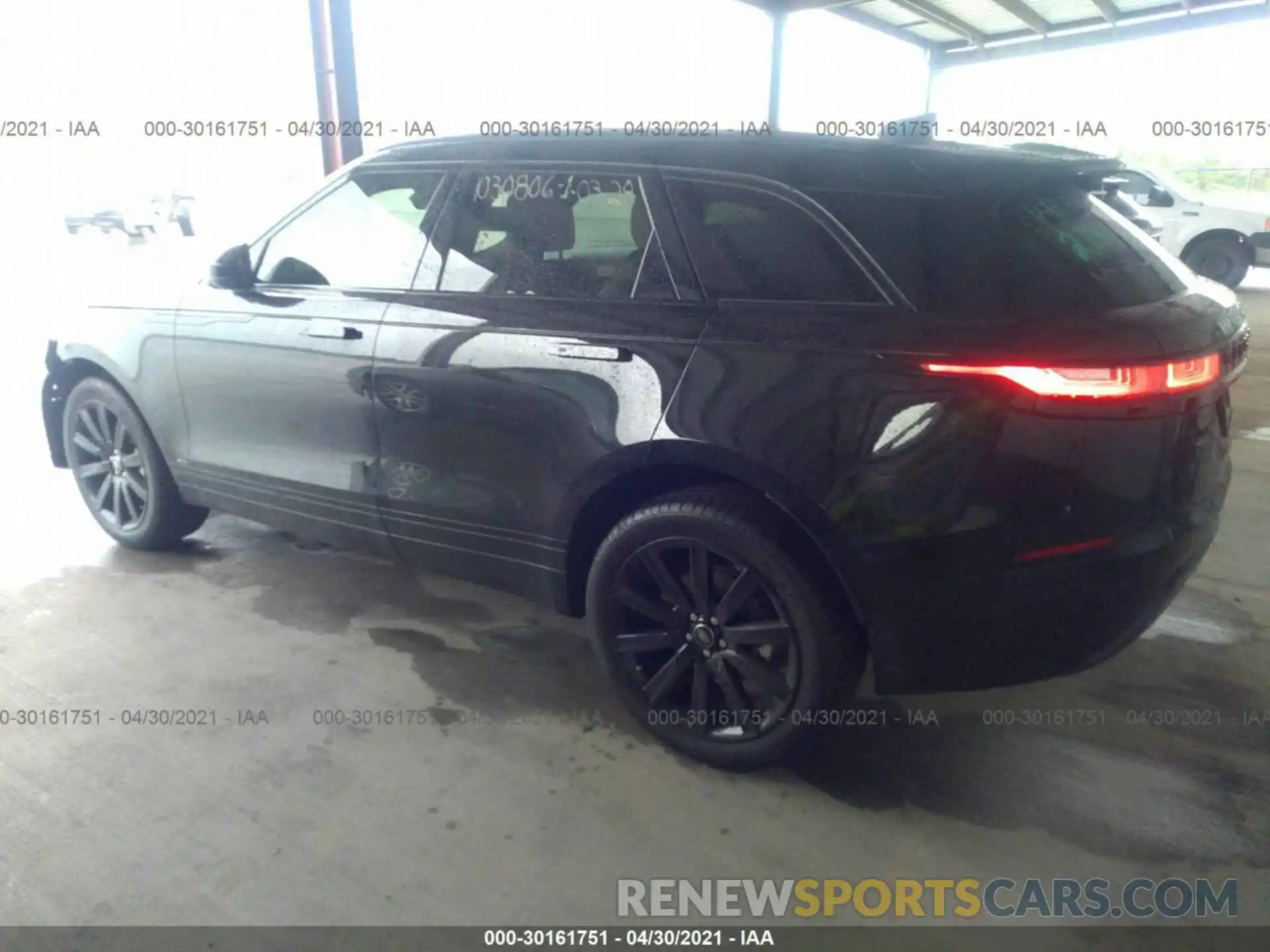 3 Photograph of a damaged car SALYK2EX6LA294008 LAND ROVER RANGE ROVER VELAR 2020