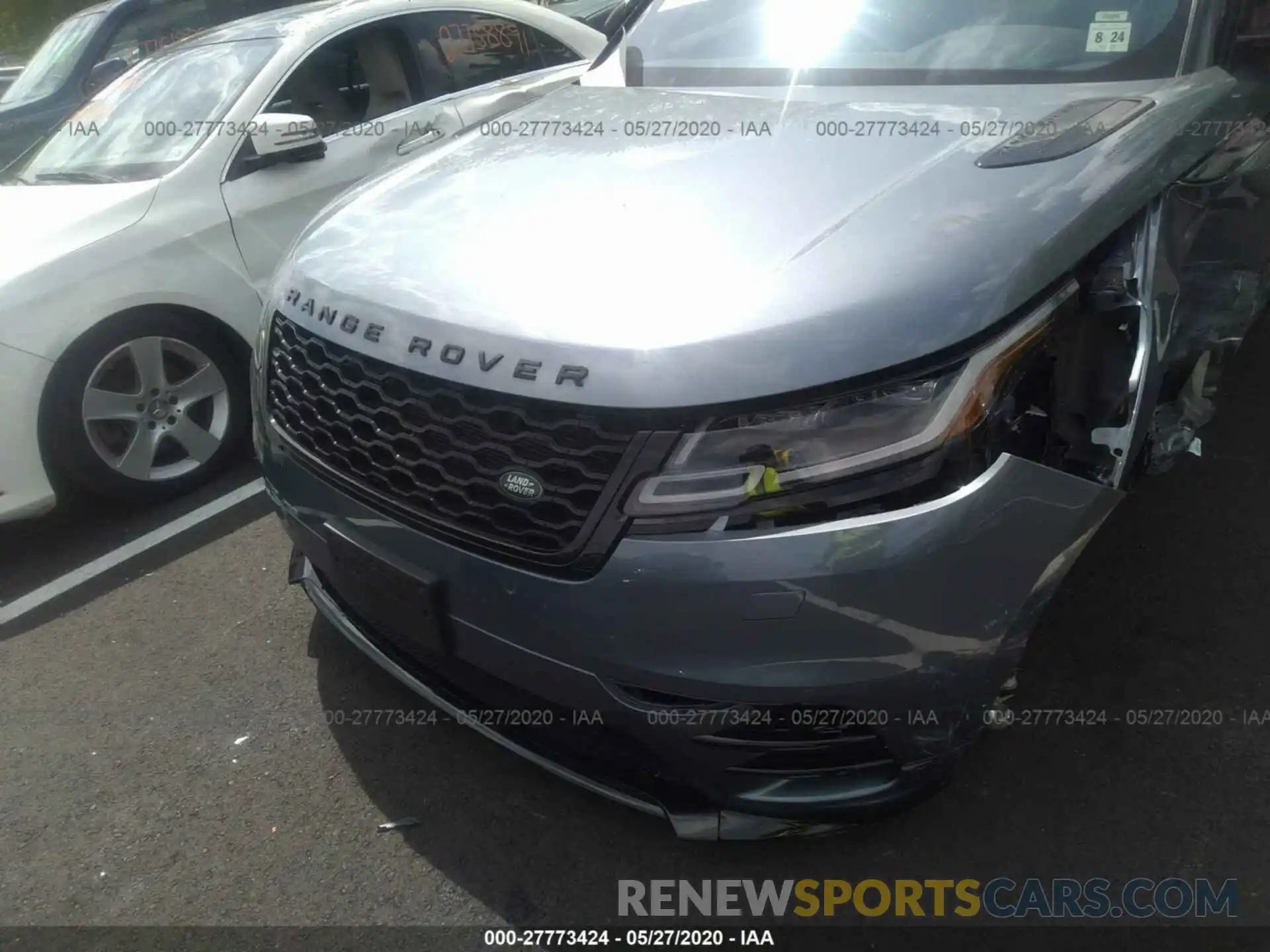 6 Фотография поврежденного автомобиля SALYK2EX7LA239678 LAND ROVER RANGE ROVER VELAR 2020