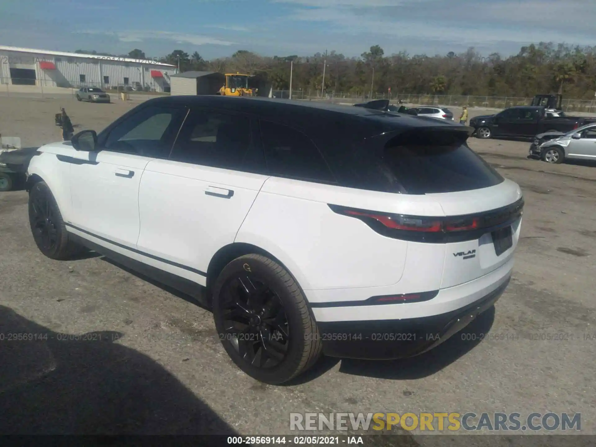 3 Photograph of a damaged car SALYK2EX7LA285544 LAND ROVER RANGE ROVER VELAR 2020