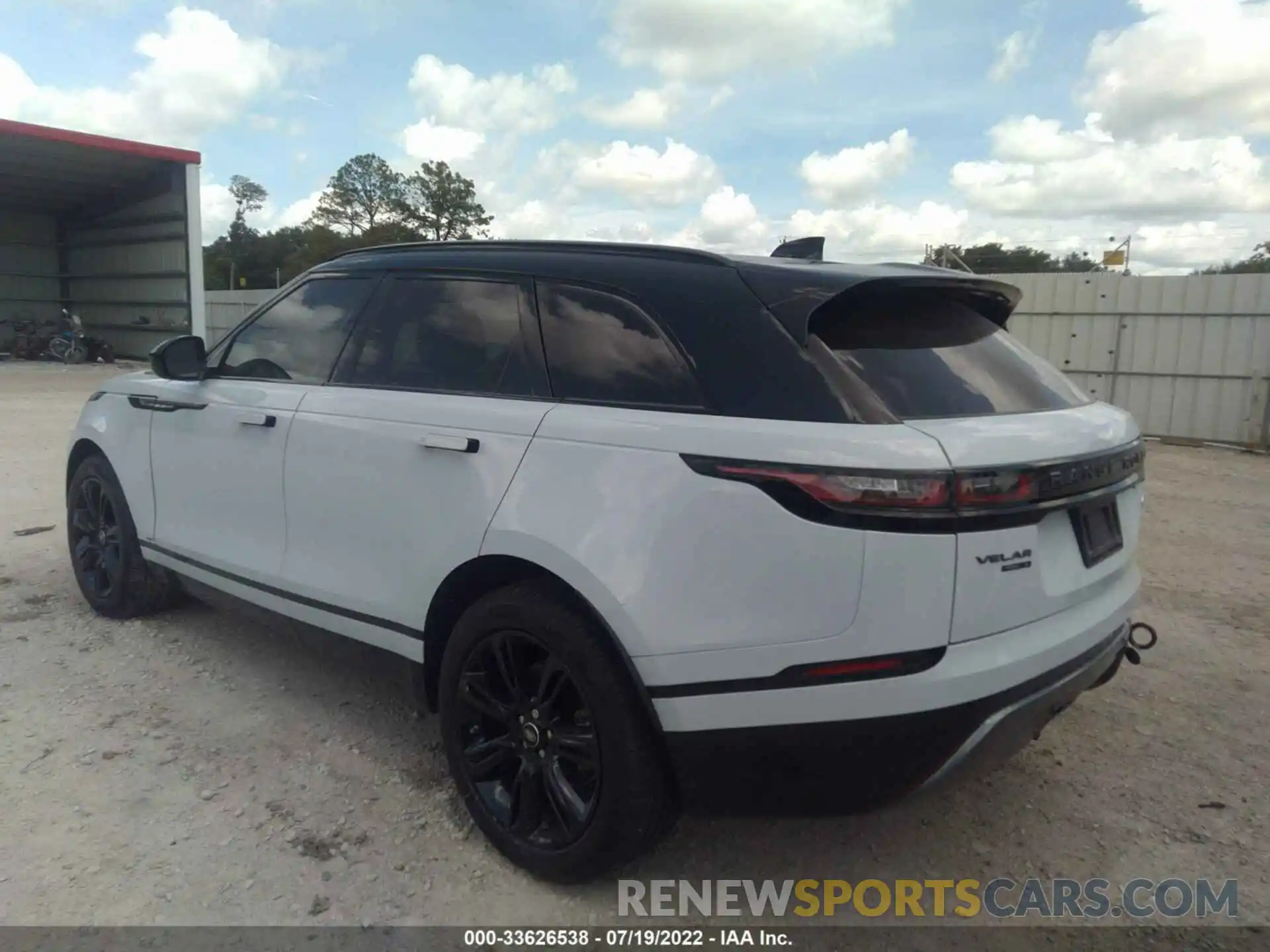 3 Photograph of a damaged car SALYK2EX7LA287357 LAND ROVER RANGE ROVER VELAR 2020