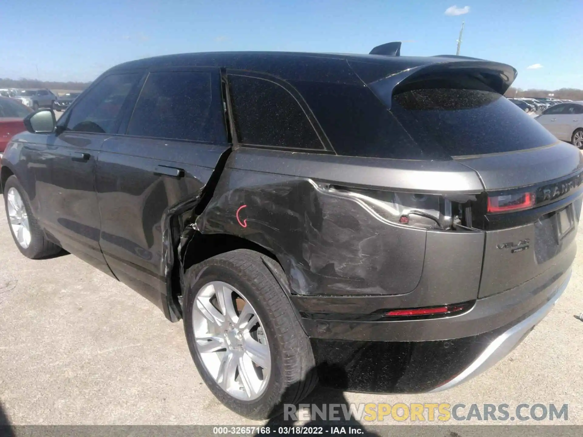 6 Photograph of a damaged car SALYK2EX8LA237986 LAND ROVER RANGE ROVER VELAR 2020