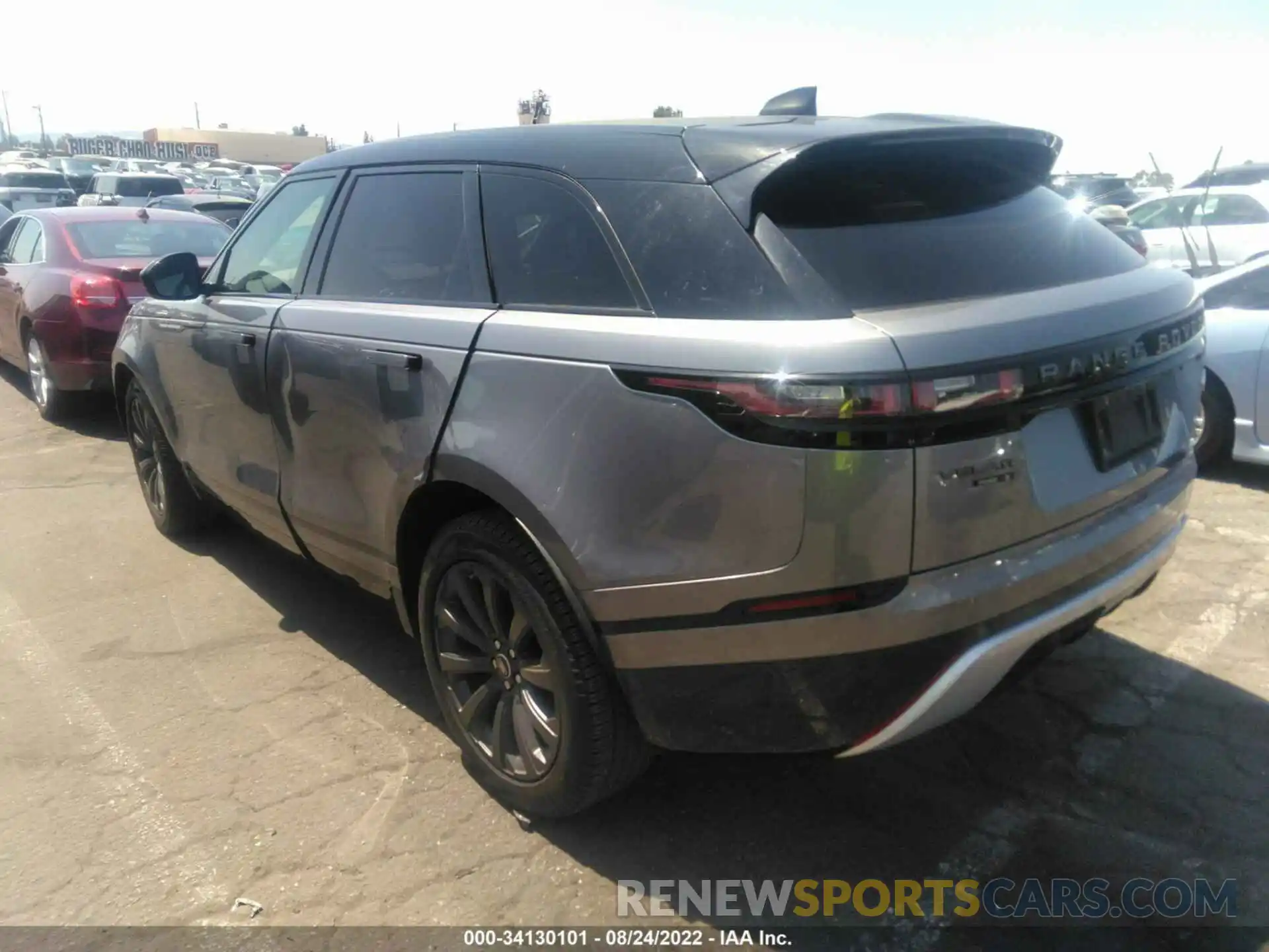 3 Photograph of a damaged car SALYK2EX8LA239981 LAND ROVER RANGE ROVER VELAR 2020