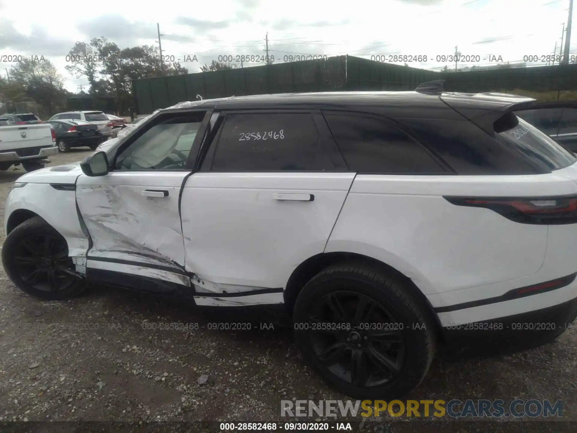 6 Фотография поврежденного автомобиля SALYK2EX8LA252214 LAND ROVER RANGE ROVER VELAR 2020