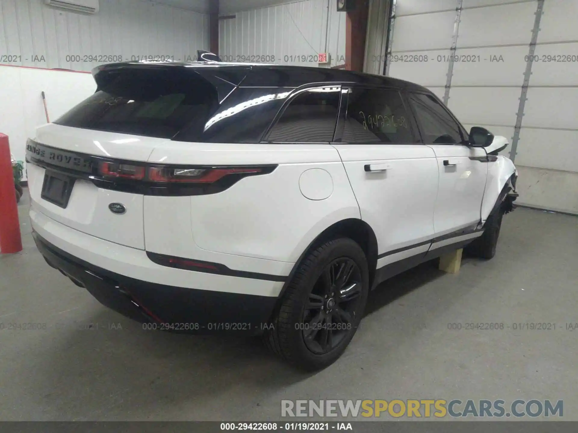 4 Фотография поврежденного автомобиля SALYK2EX9LA275095 LAND ROVER RANGE ROVER VELAR 2020