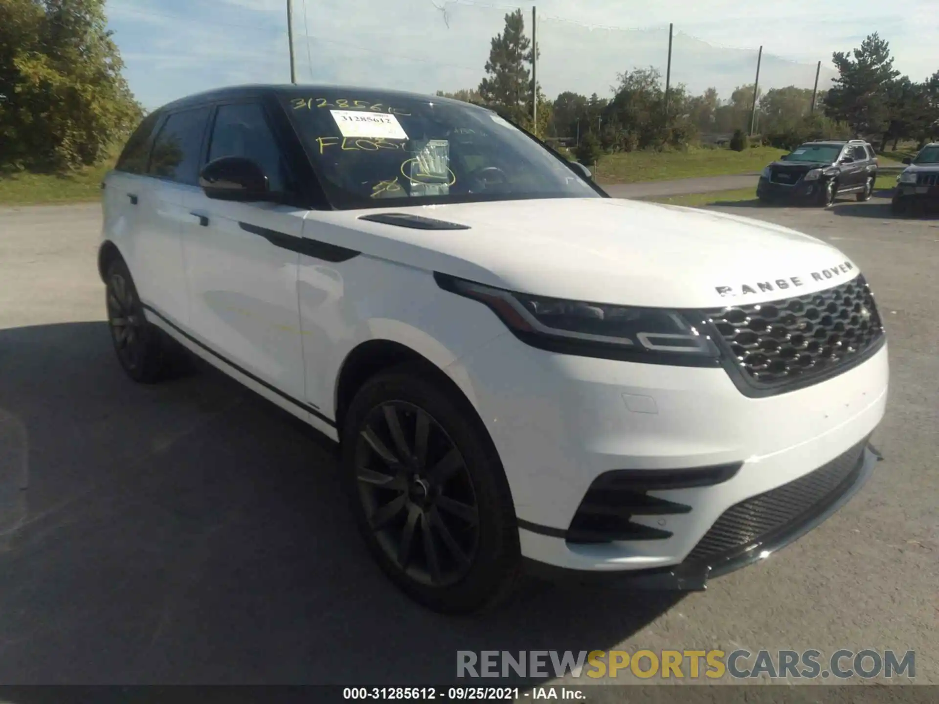 1 Photograph of a damaged car SALYK2EXXLA262288 LAND ROVER RANGE ROVER VELAR 2020