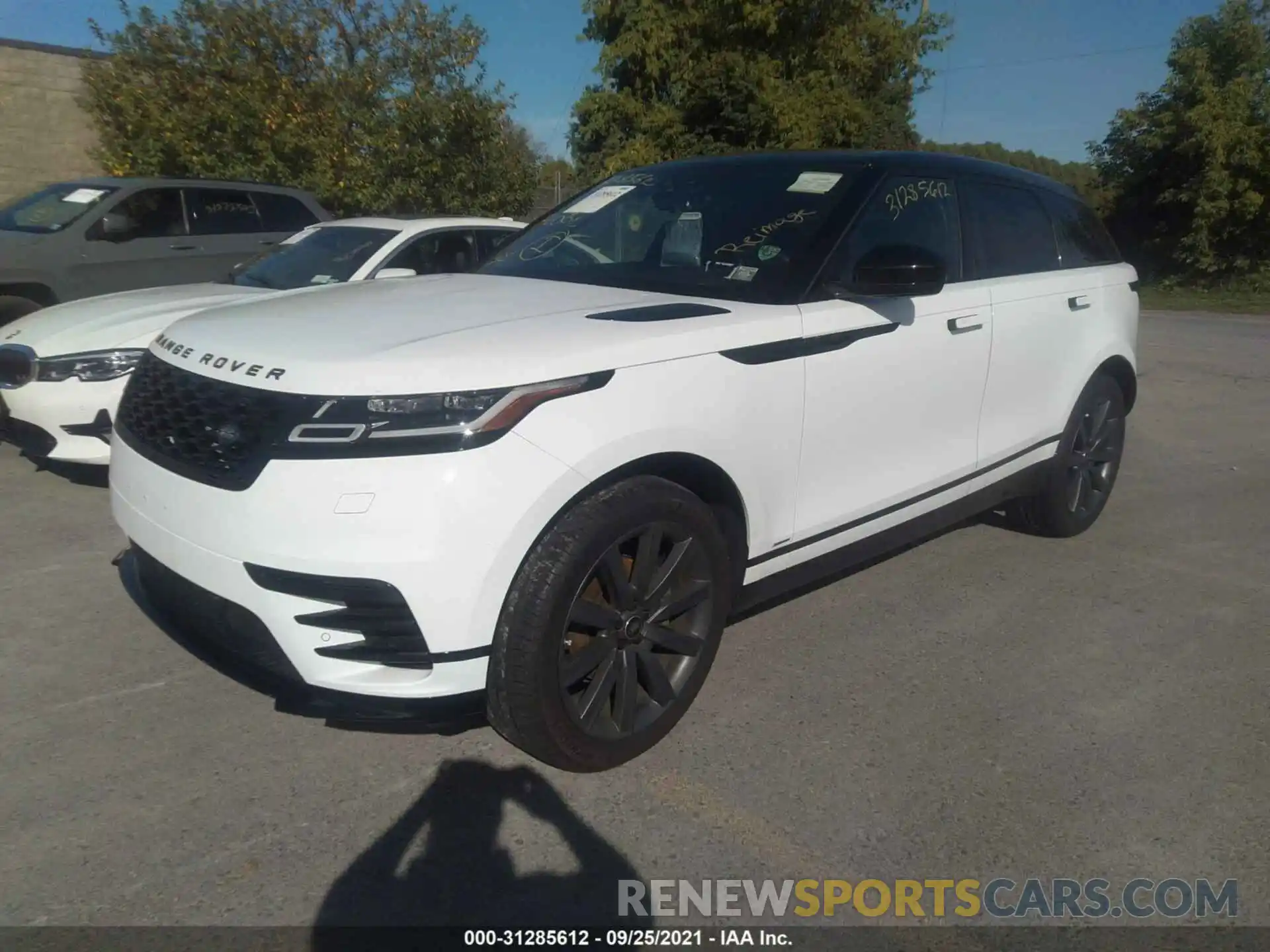 2 Фотография поврежденного автомобиля SALYK2EXXLA262288 LAND ROVER RANGE ROVER VELAR 2020