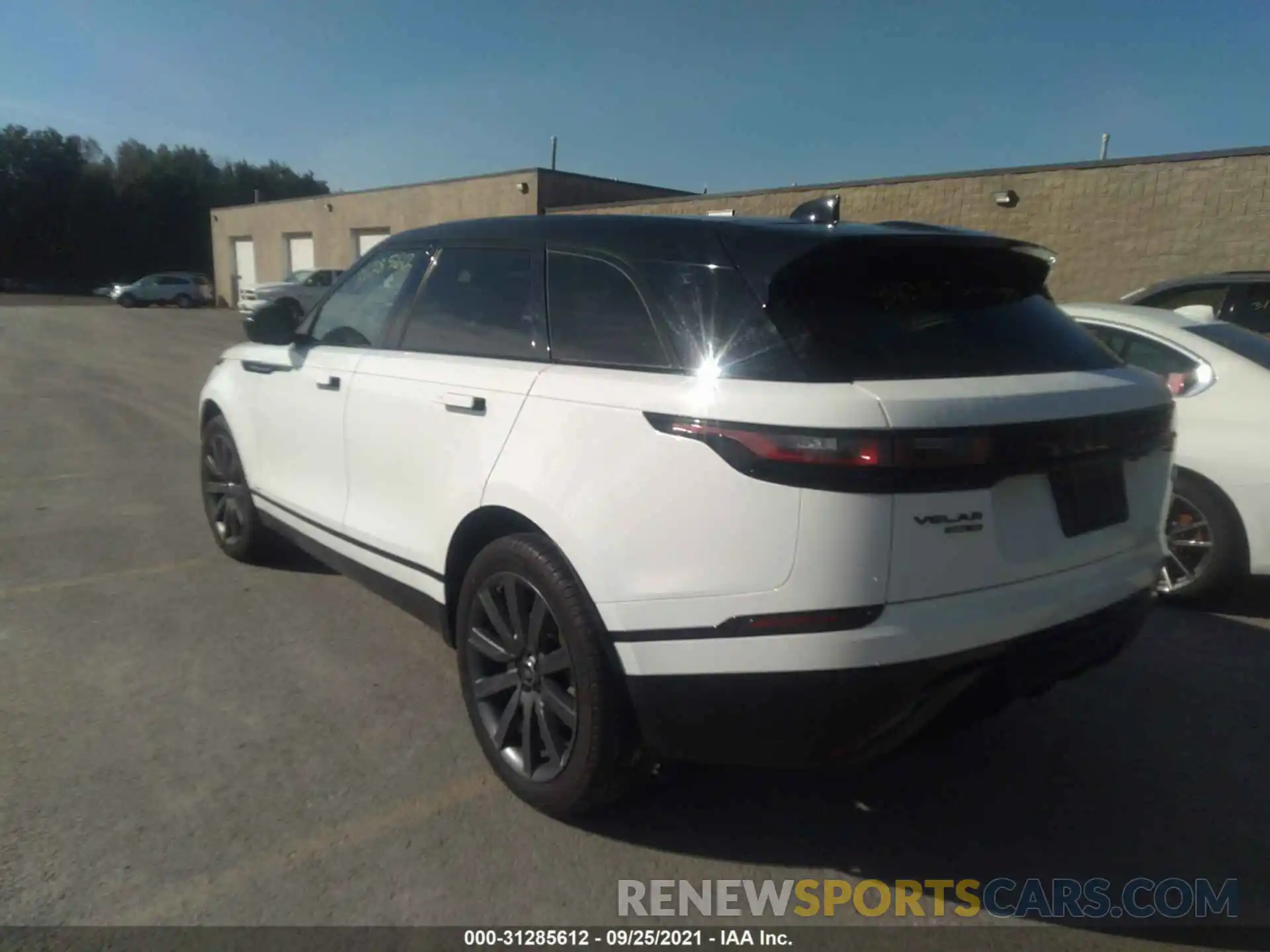 3 Photograph of a damaged car SALYK2EXXLA262288 LAND ROVER RANGE ROVER VELAR 2020