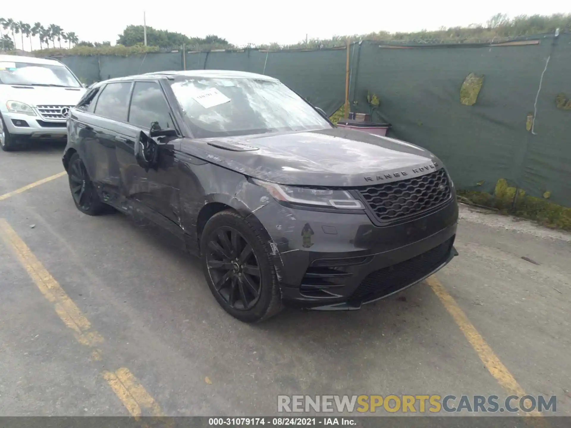 1 Photograph of a damaged car SALYK2EXXLA267264 LAND ROVER RANGE ROVER VELAR 2020