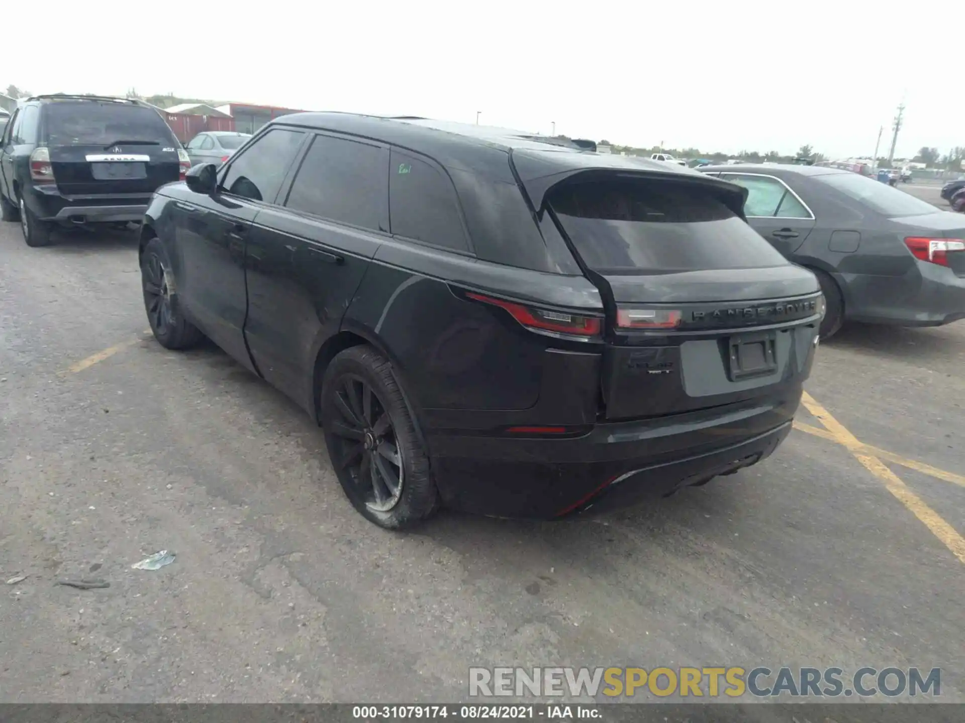 3 Фотография поврежденного автомобиля SALYK2EXXLA267264 LAND ROVER RANGE ROVER VELAR 2020