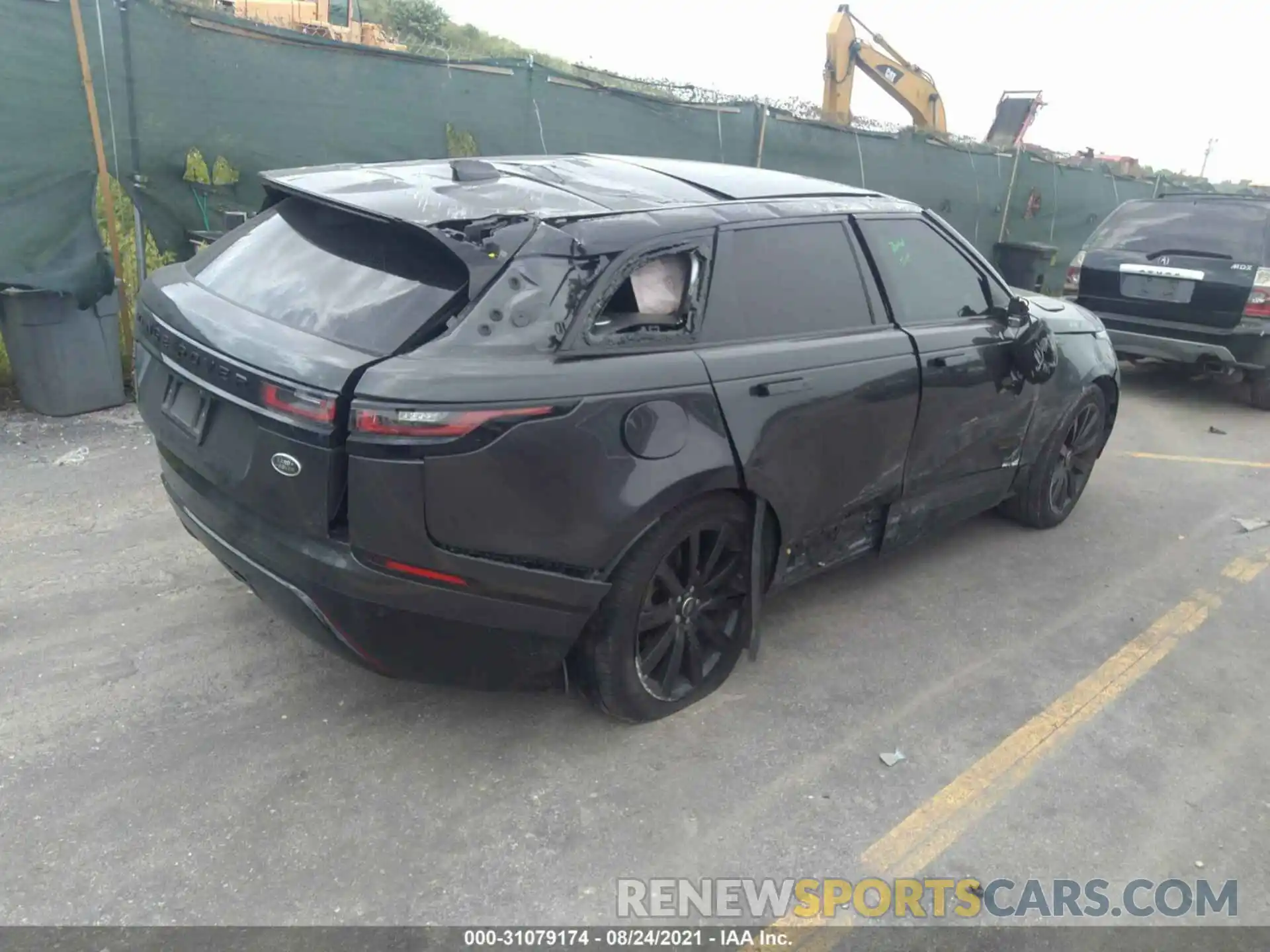 4 Фотография поврежденного автомобиля SALYK2EXXLA267264 LAND ROVER RANGE ROVER VELAR 2020