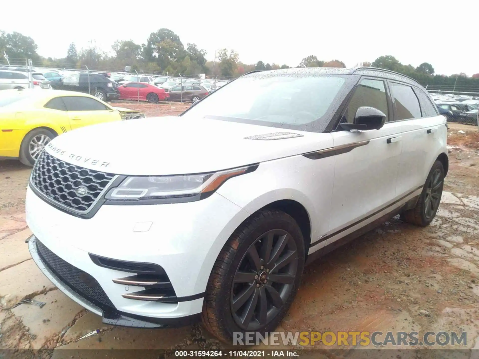 2 Photograph of a damaged car SALYK2EXXLA273064 LAND ROVER RANGE ROVER VELAR 2020