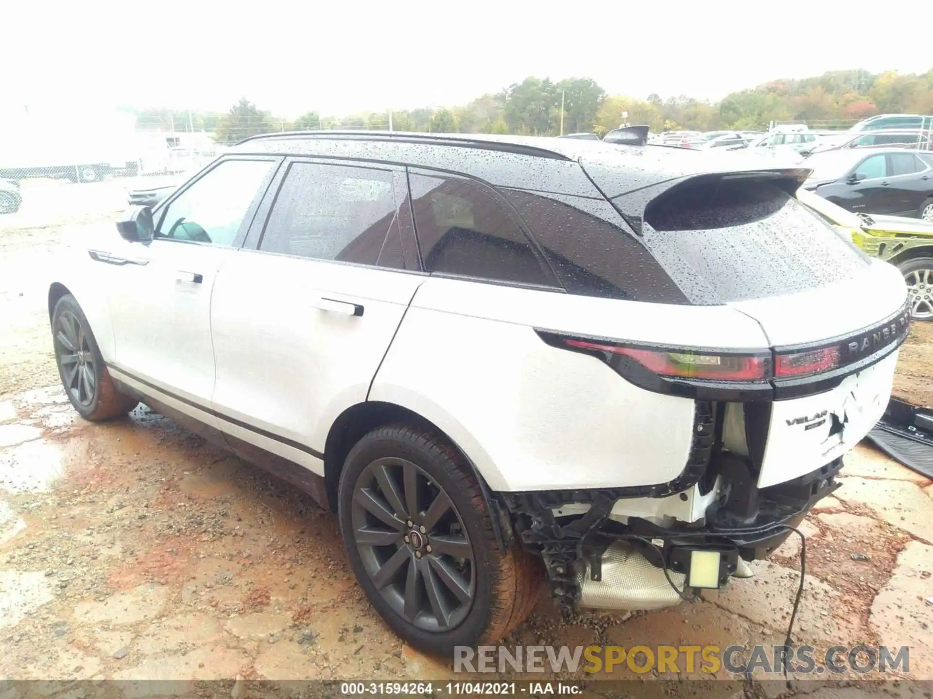 3 Photograph of a damaged car SALYK2EXXLA273064 LAND ROVER RANGE ROVER VELAR 2020