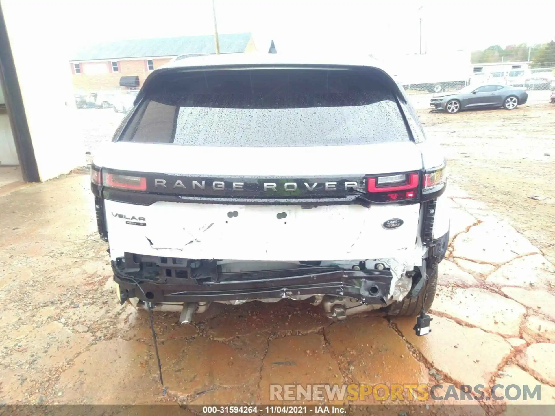 6 Photograph of a damaged car SALYK2EXXLA273064 LAND ROVER RANGE ROVER VELAR 2020