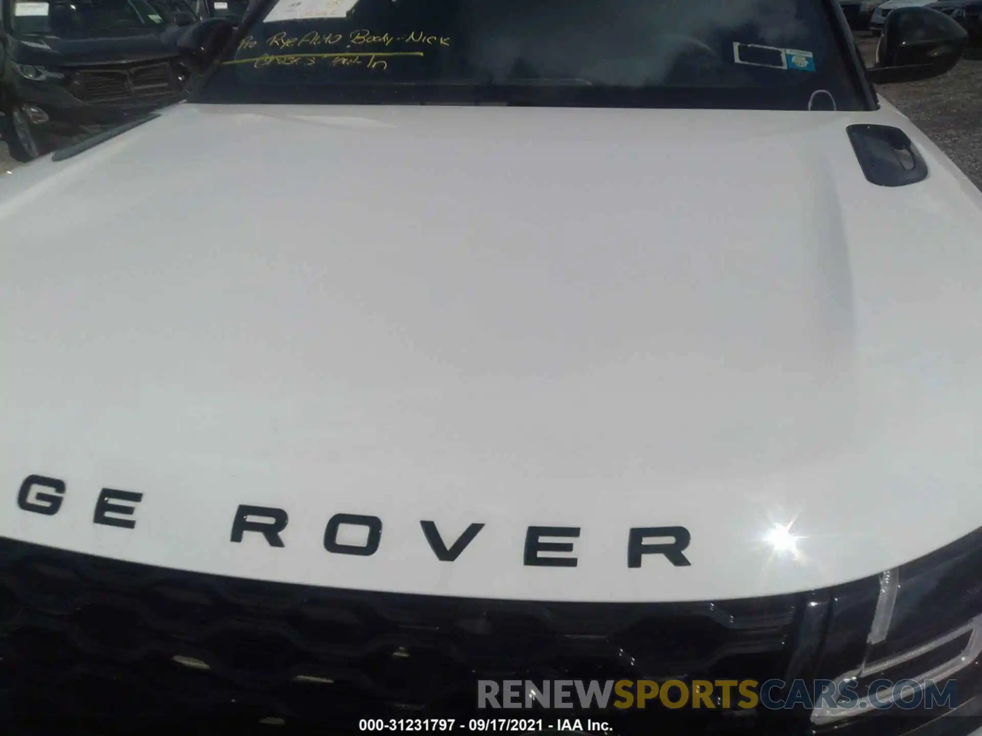 10 Photograph of a damaged car SALYK2EXXLA292648 LAND ROVER RANGE ROVER VELAR 2020