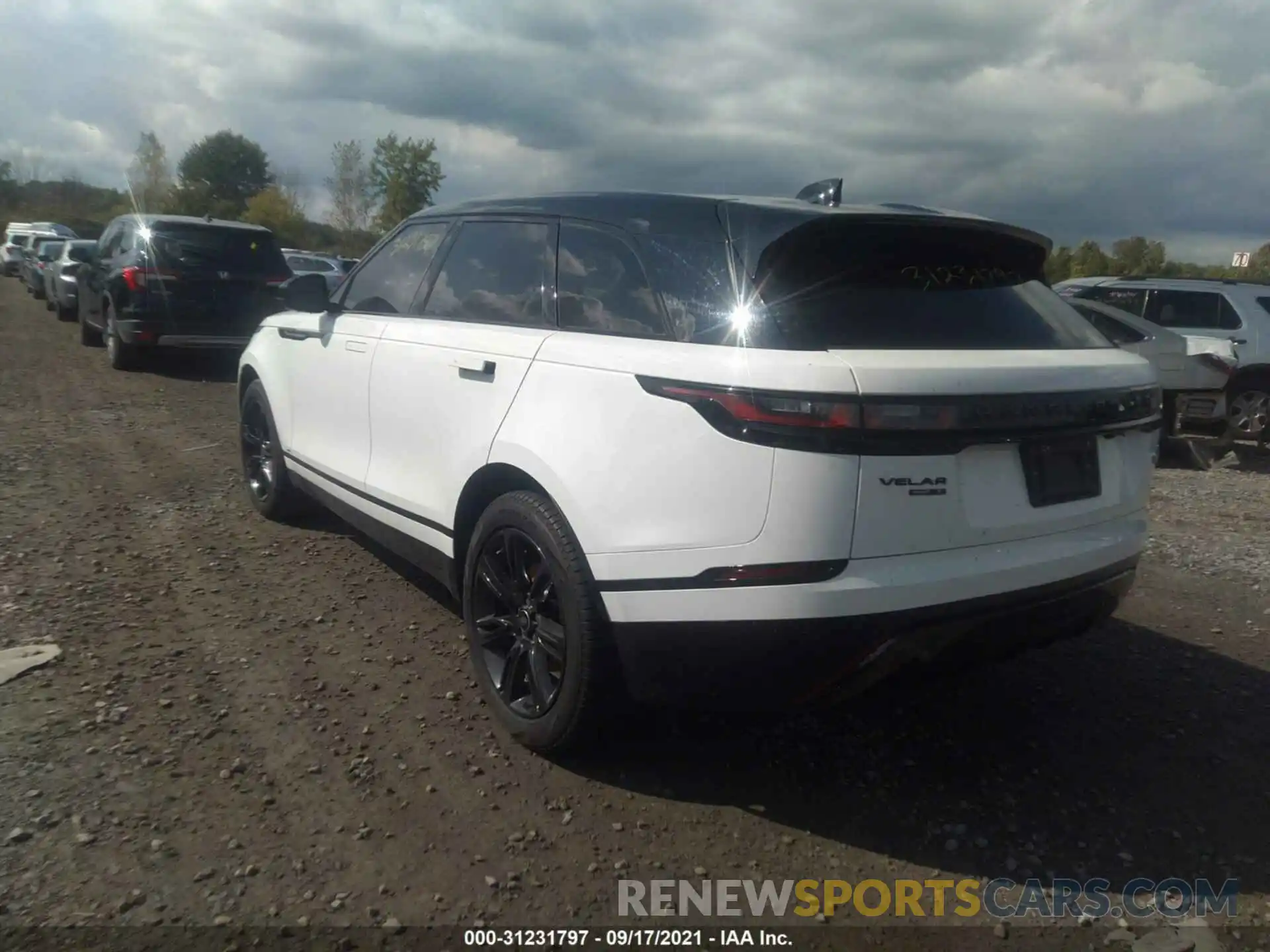 3 Фотография поврежденного автомобиля SALYK2EXXLA292648 LAND ROVER RANGE ROVER VELAR 2020