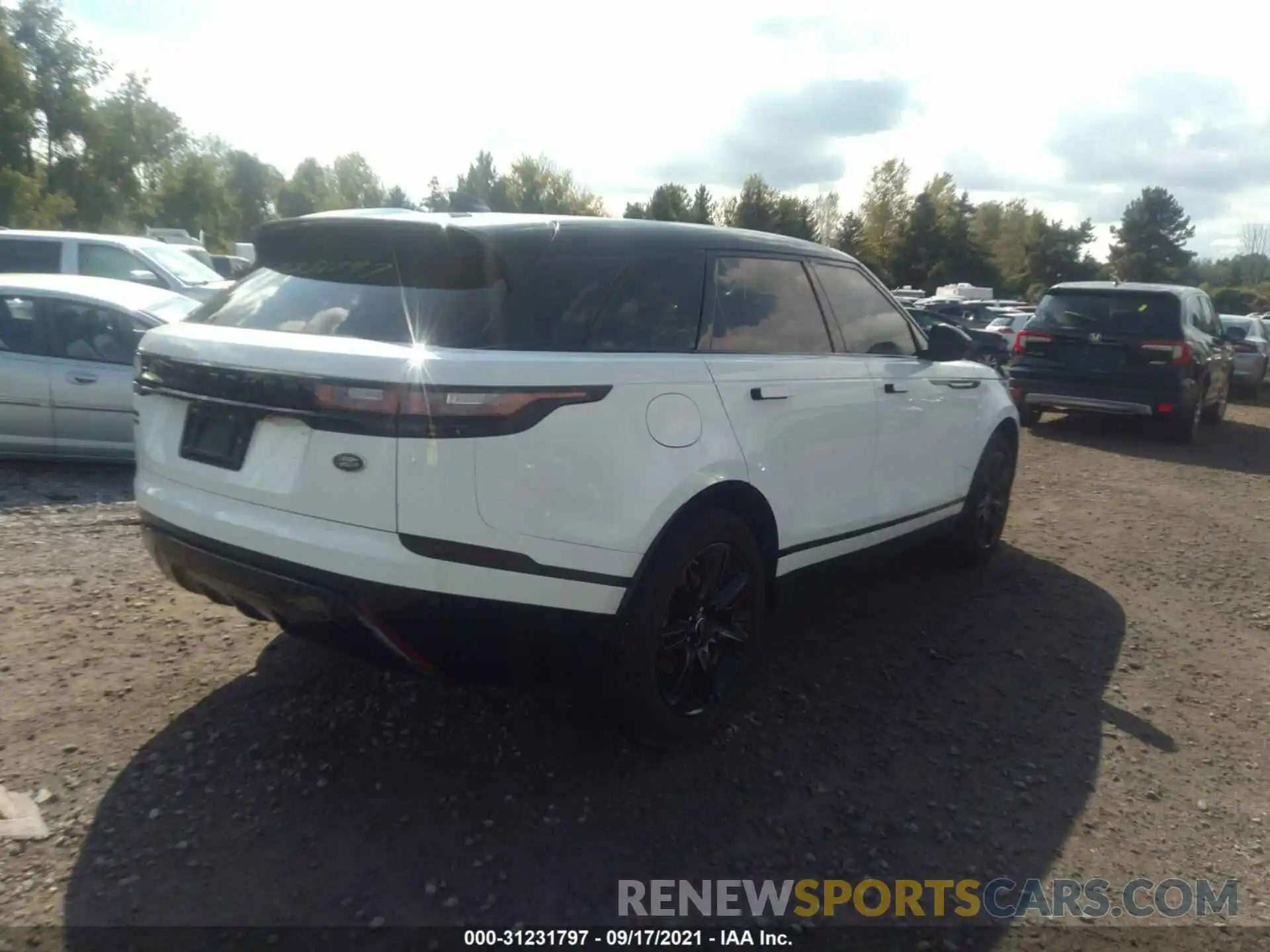 4 Photograph of a damaged car SALYK2EXXLA292648 LAND ROVER RANGE ROVER VELAR 2020