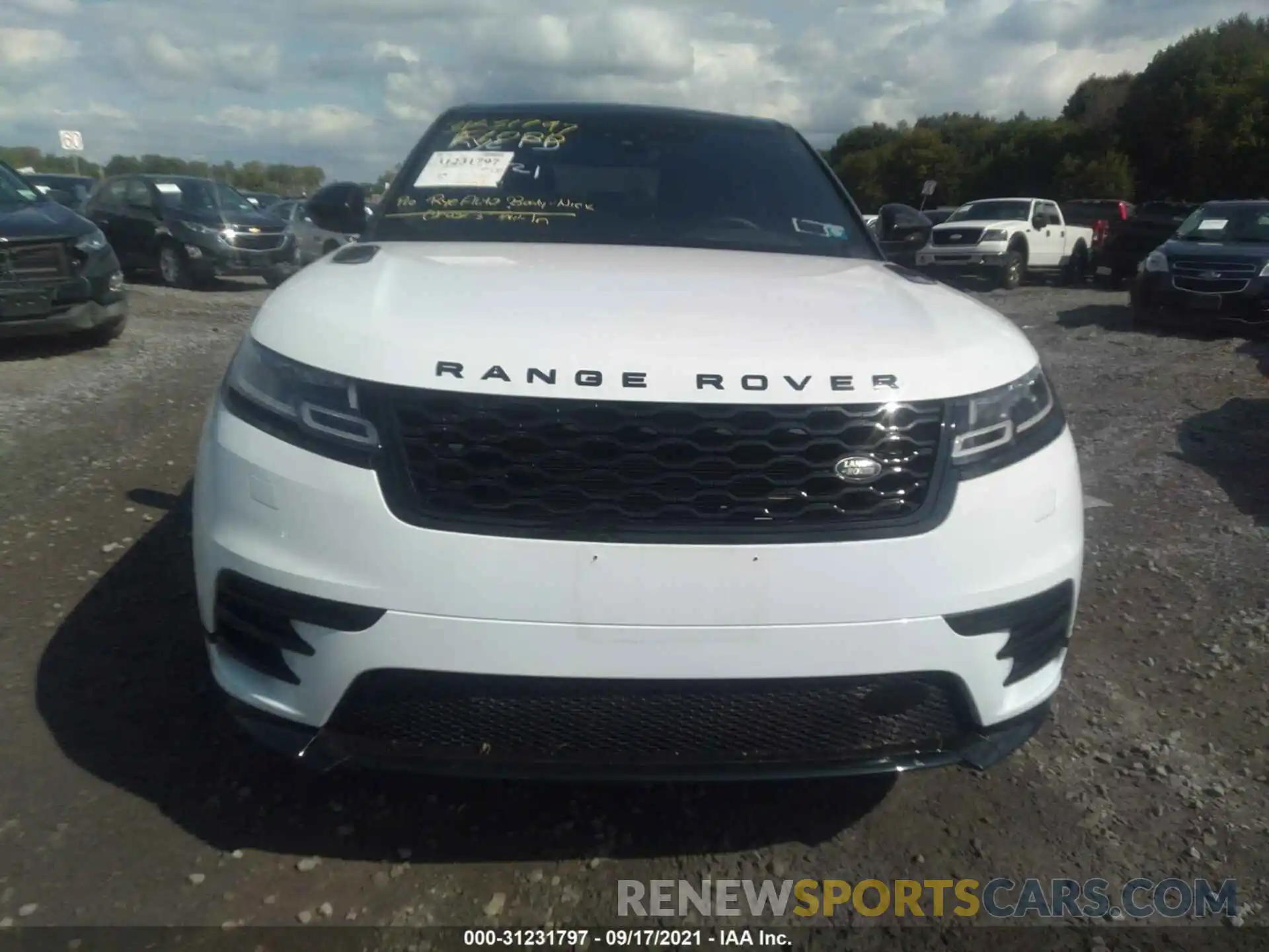 6 Photograph of a damaged car SALYK2EXXLA292648 LAND ROVER RANGE ROVER VELAR 2020