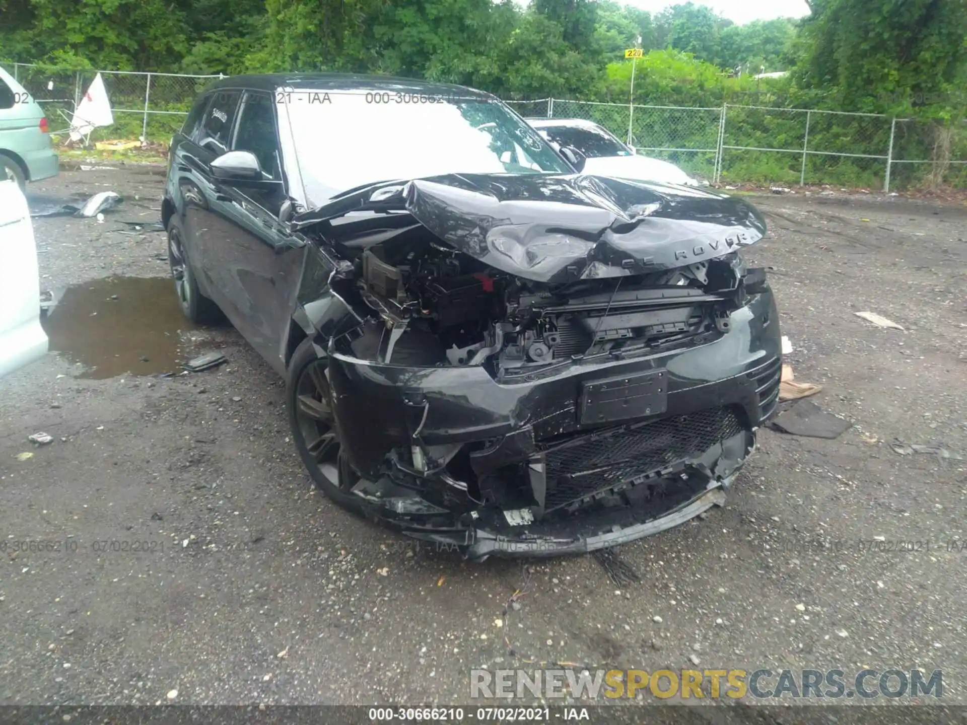 6 Photograph of a damaged car SALYK2EXXLA295775 LAND ROVER RANGE ROVER VELAR 2020