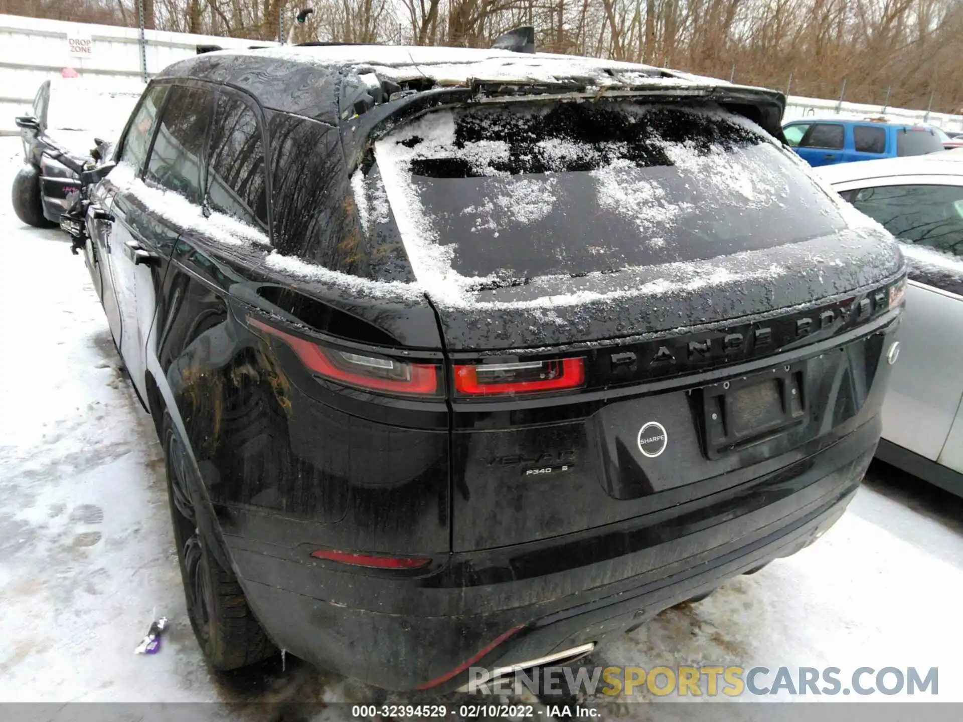 3 Фотография поврежденного автомобиля SALYK2FV1LA270891 LAND ROVER RANGE ROVER VELAR 2020