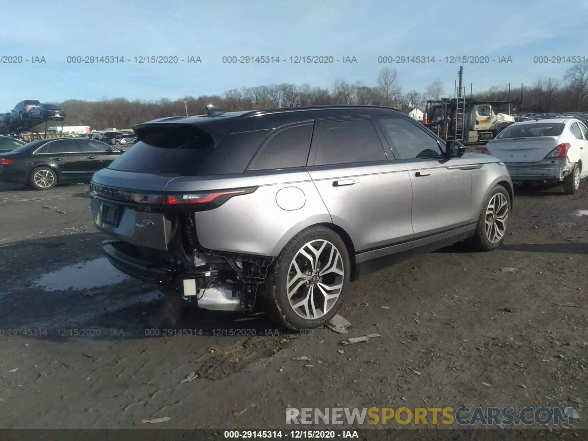 4 Photograph of a damaged car SALYK2FV2LA255395 LAND ROVER RANGE ROVER VELAR 2020