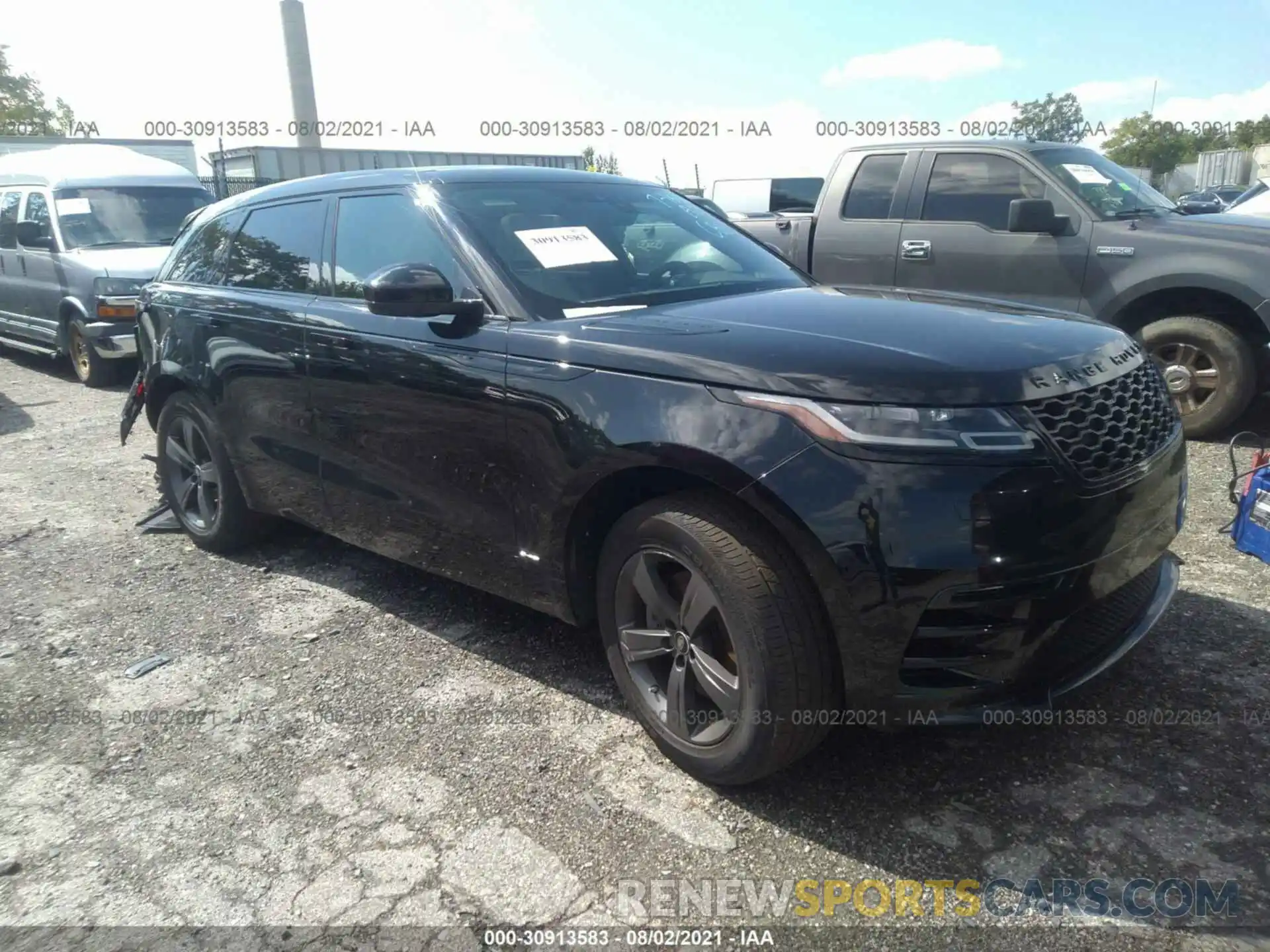 1 Photograph of a damaged car SALYK2FV3LA261142 LAND ROVER RANGE ROVER VELAR 2020