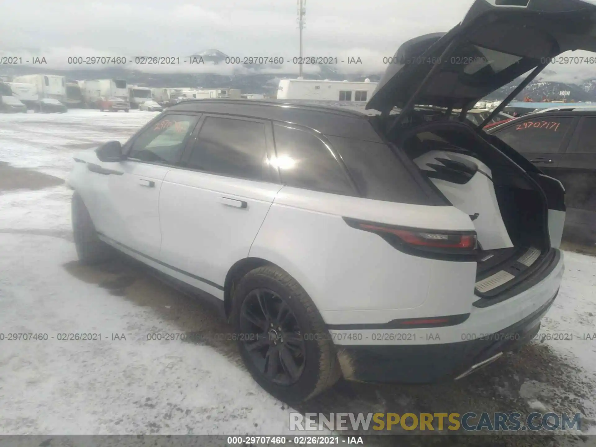 3 Photograph of a damaged car SALYK2FV3LA291631 LAND ROVER RANGE ROVER VELAR 2020