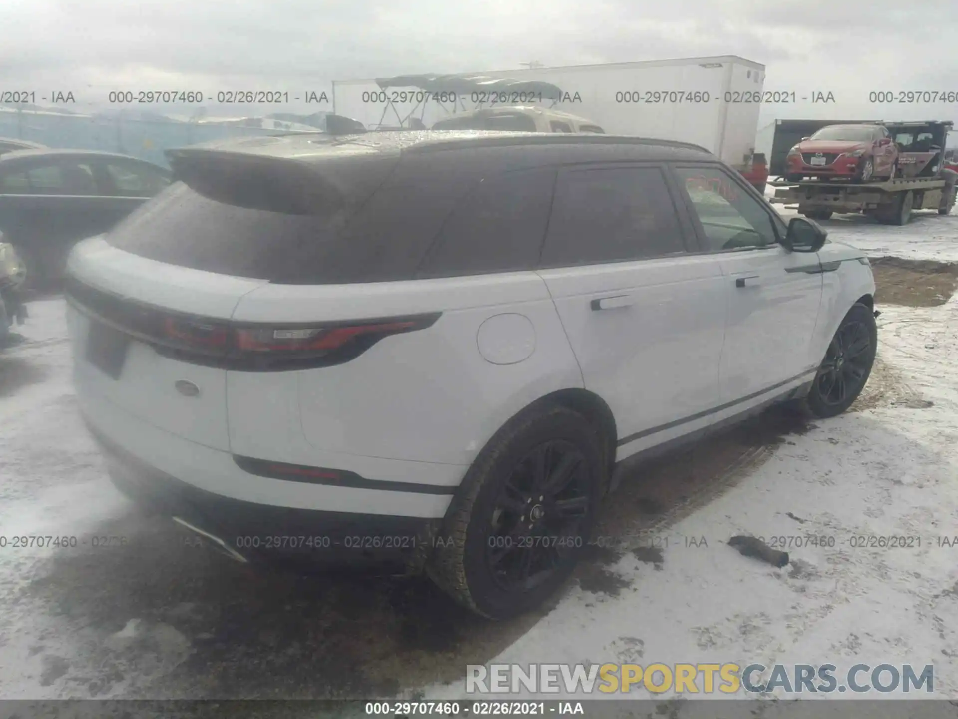 4 Photograph of a damaged car SALYK2FV3LA291631 LAND ROVER RANGE ROVER VELAR 2020