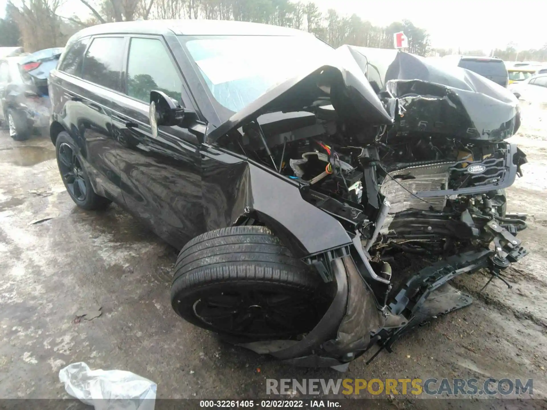 1 Photograph of a damaged car SALYK2FV3LA293508 LAND ROVER RANGE ROVER VELAR 2020